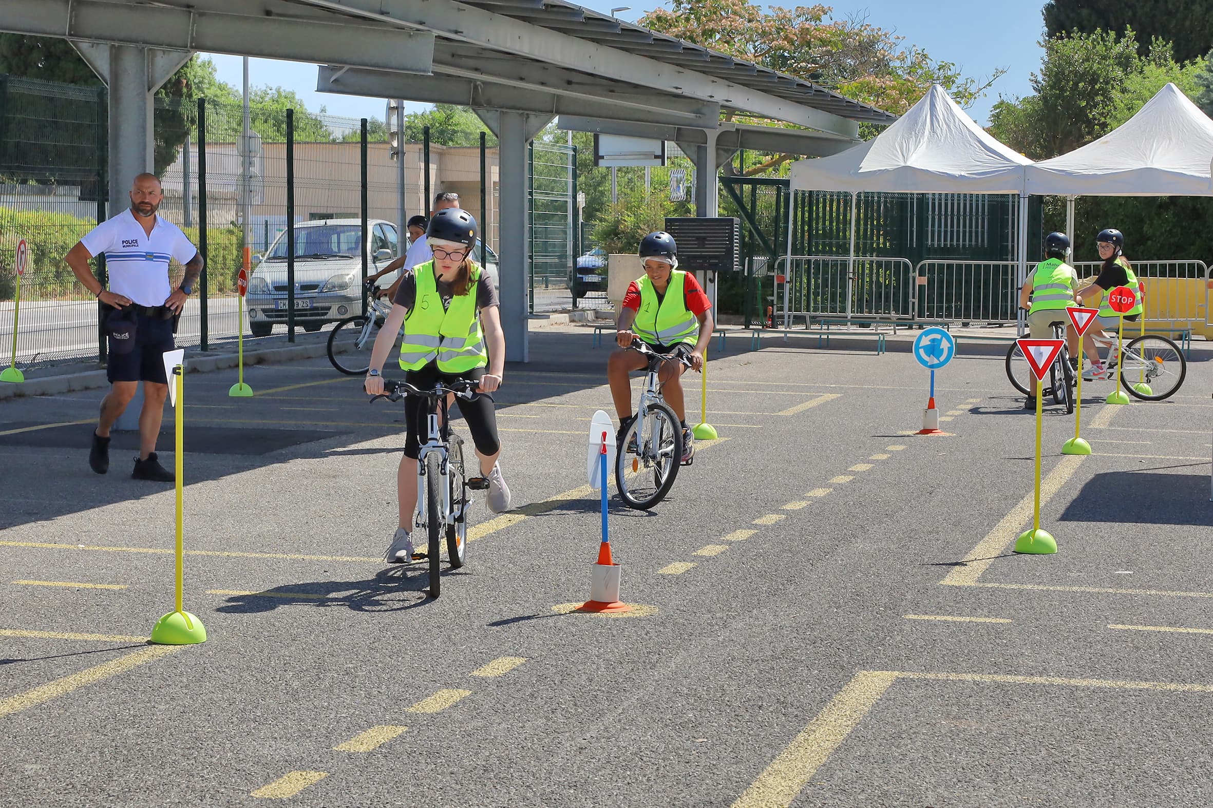Les écoliers de CM2 relèvent le défi de la sécurité routière