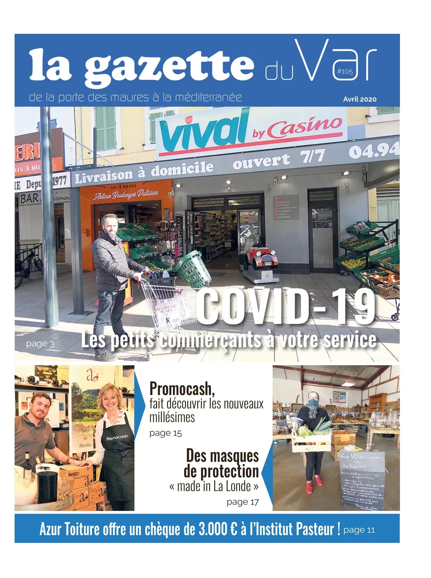 Couverture N°105 — La Gazette du Var