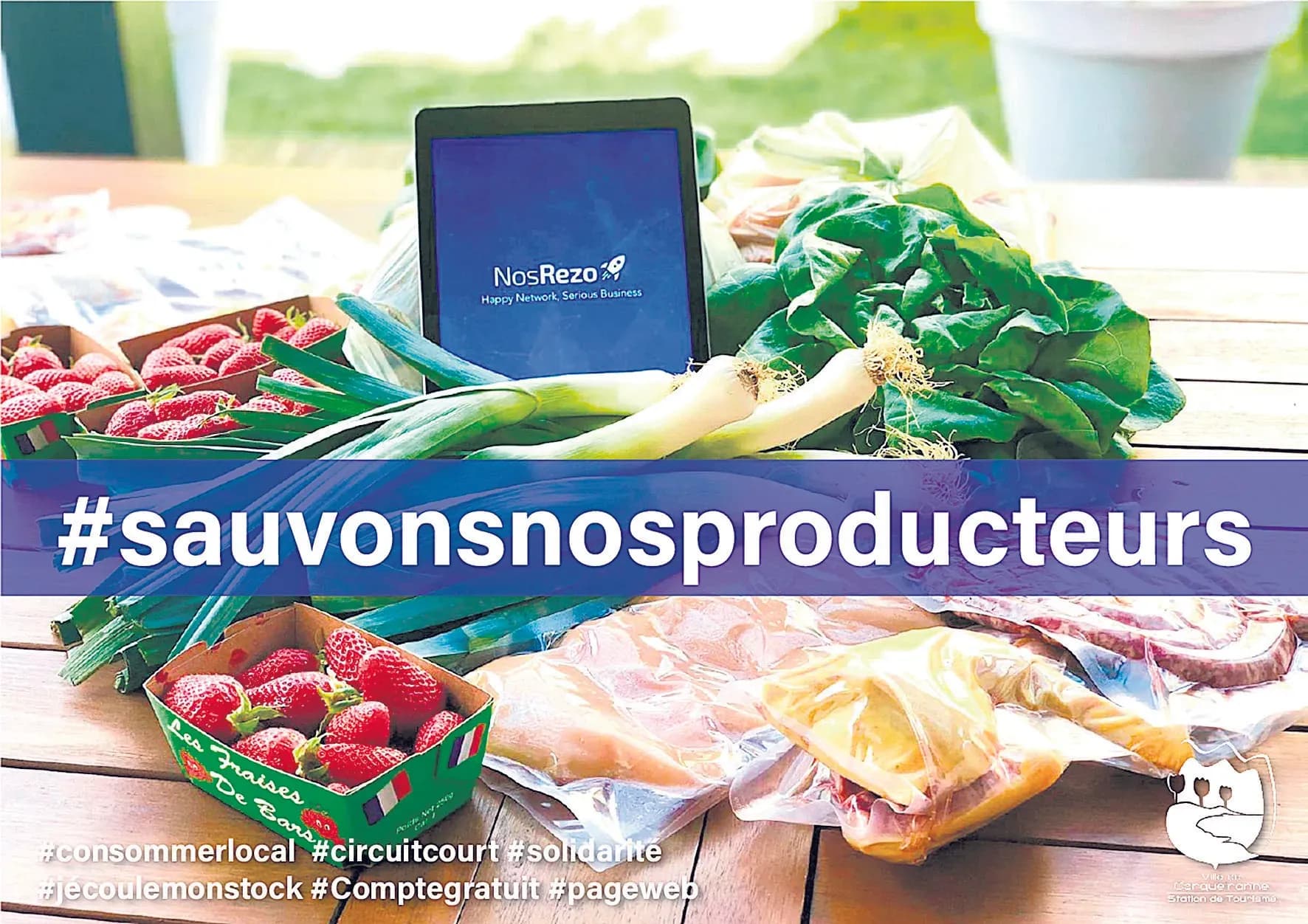 Patrick Carrasco : « Sauvons nos producteurs locaux » !