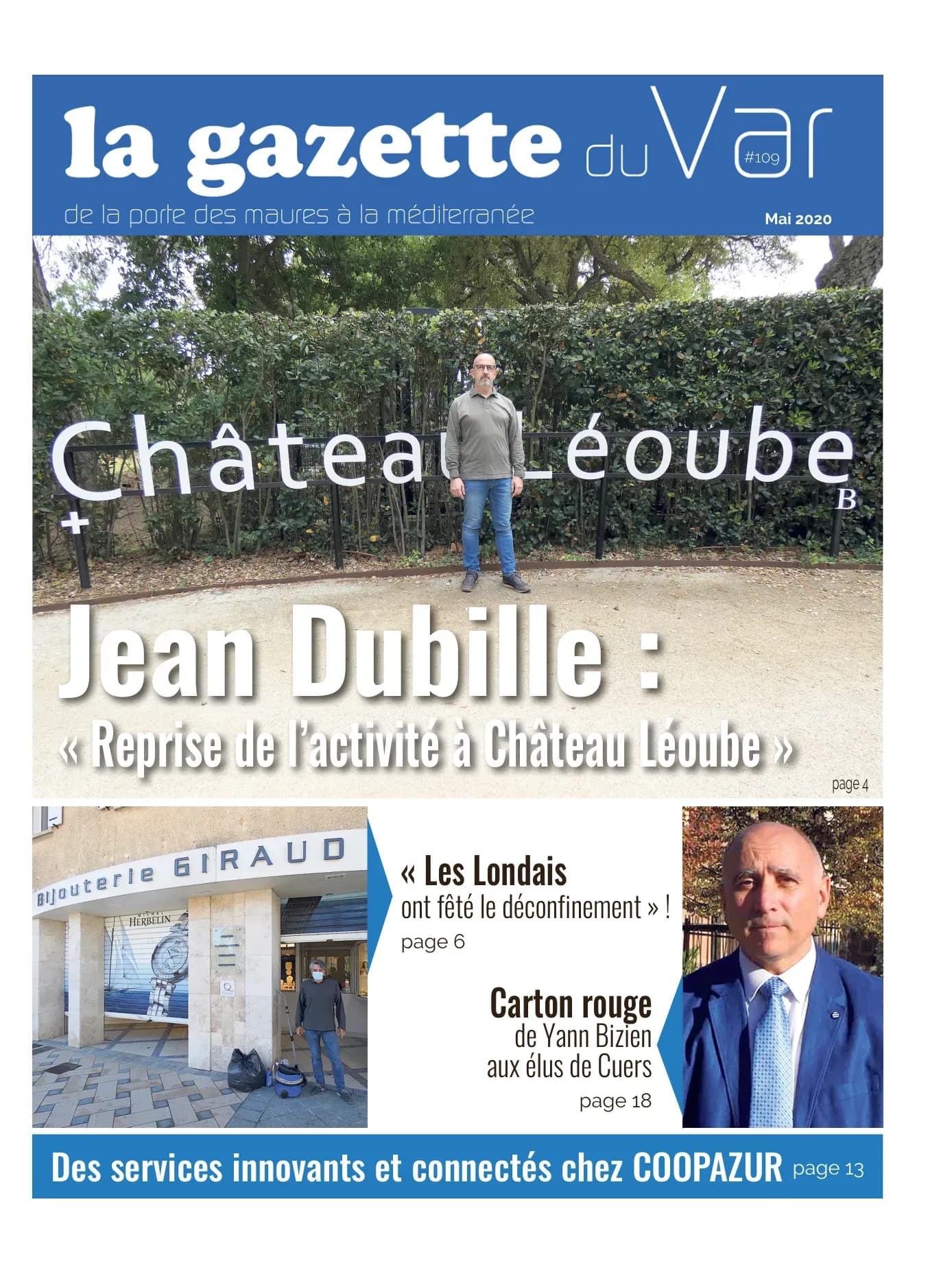 Couverture N°109 — La Gazette du Var