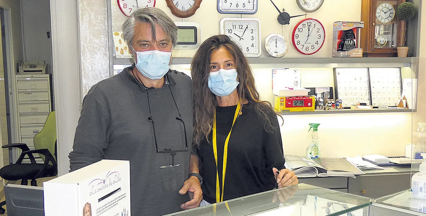À la Bijouterie Giraud, les clients fêtent la sortie du confinement !