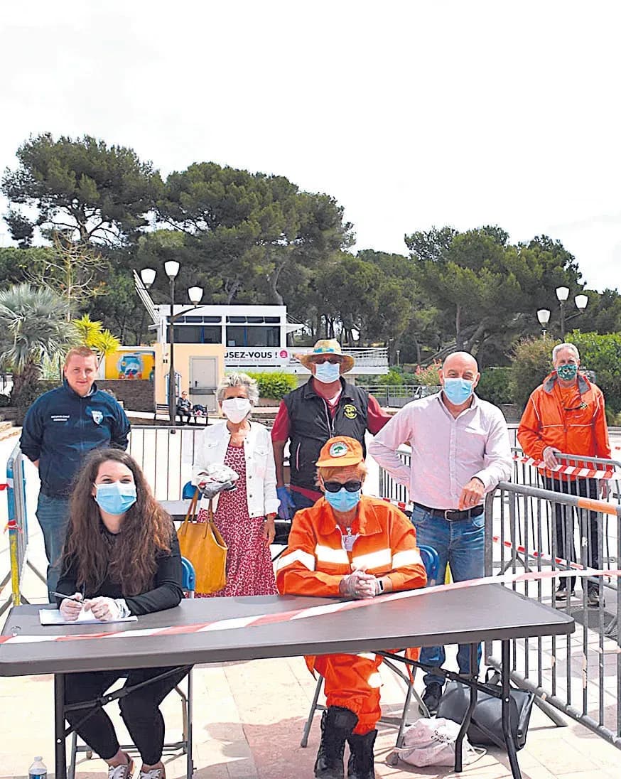 Pari gagné pour le défi des masques !