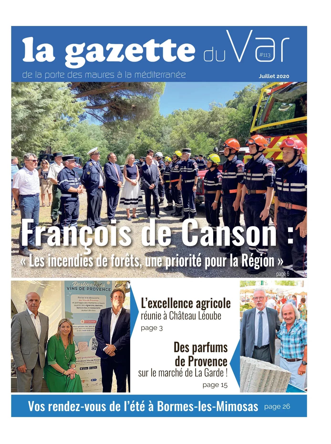 Couverture N°113 — La Gazette du Var