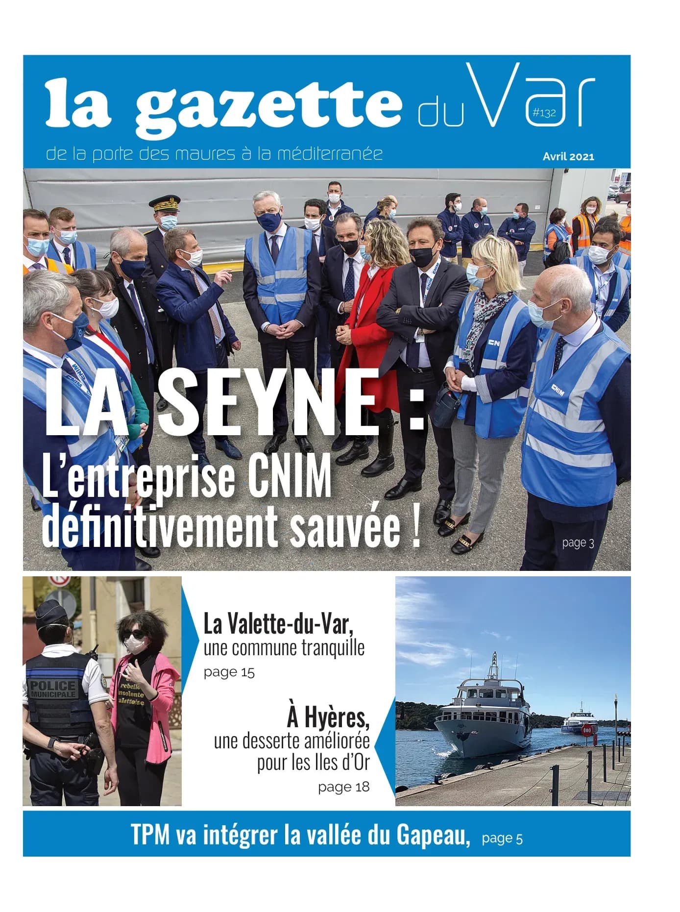 Couverture N°132 — La Gazette du Var