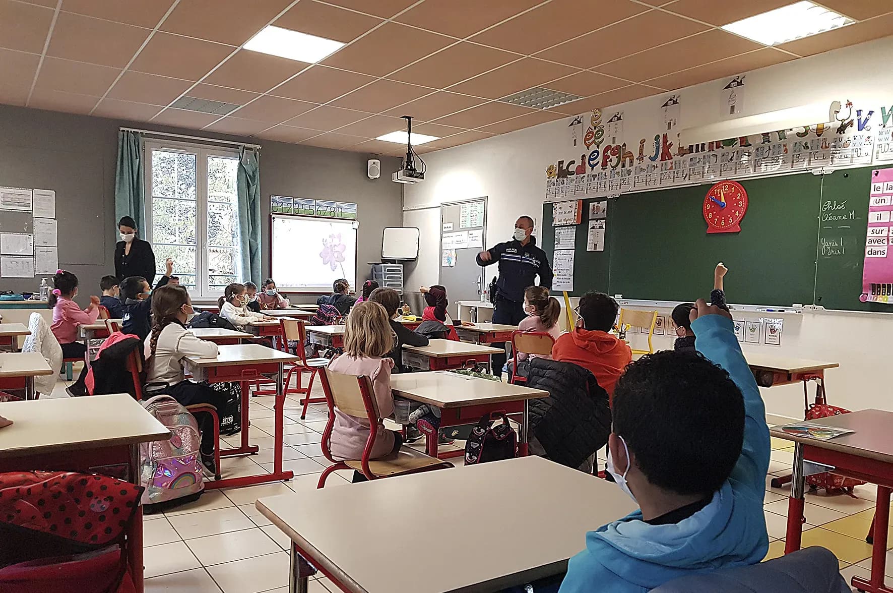 Sécurité routière, la police municipale sensibilise les écoliers et collégiens