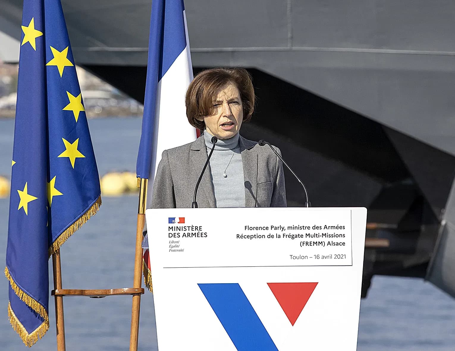 Florence Parly : « Que les FREMM soient l’épine dorsale de notre marine » !