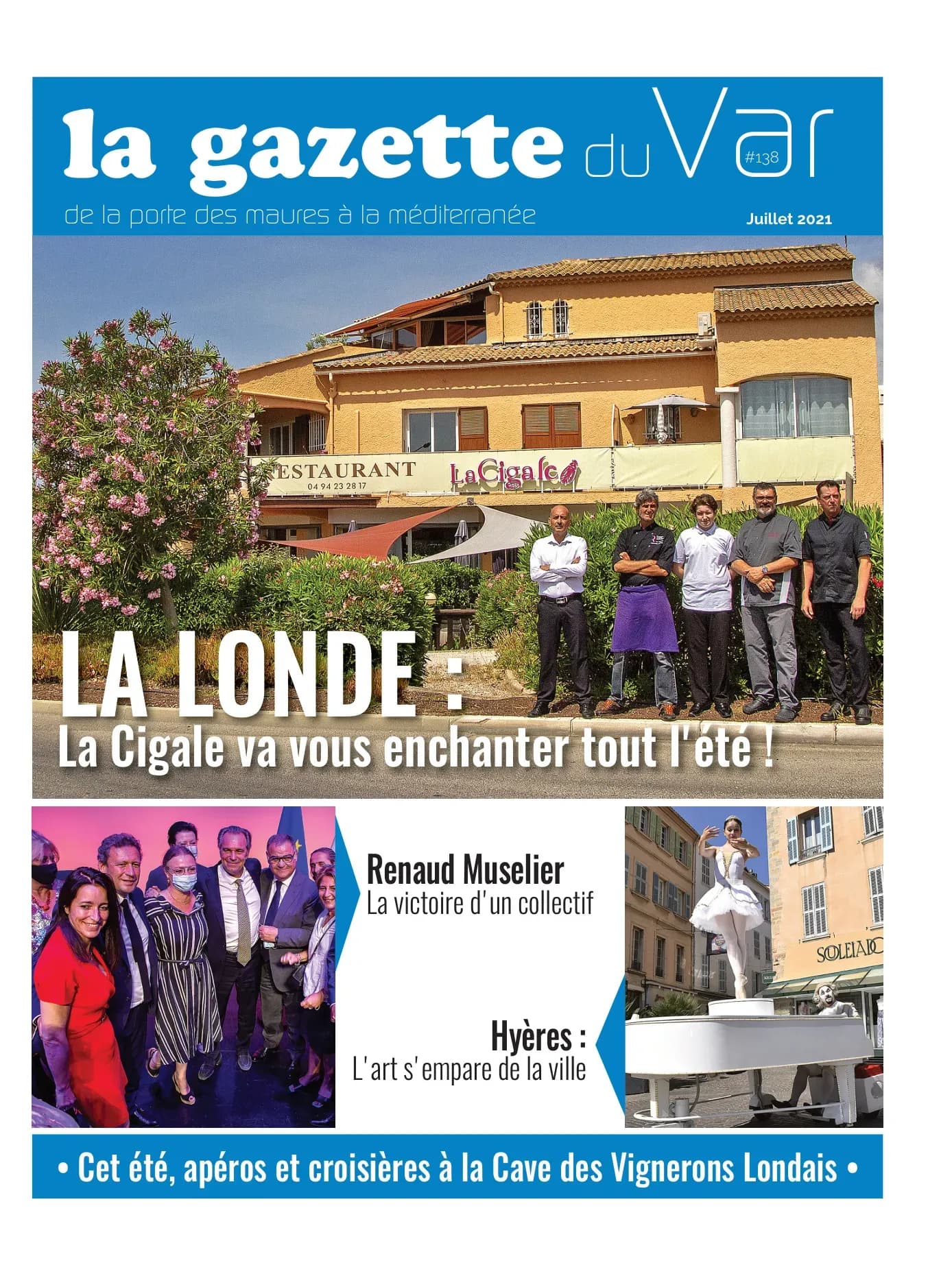 Couverture N°138 — La Gazette du Var