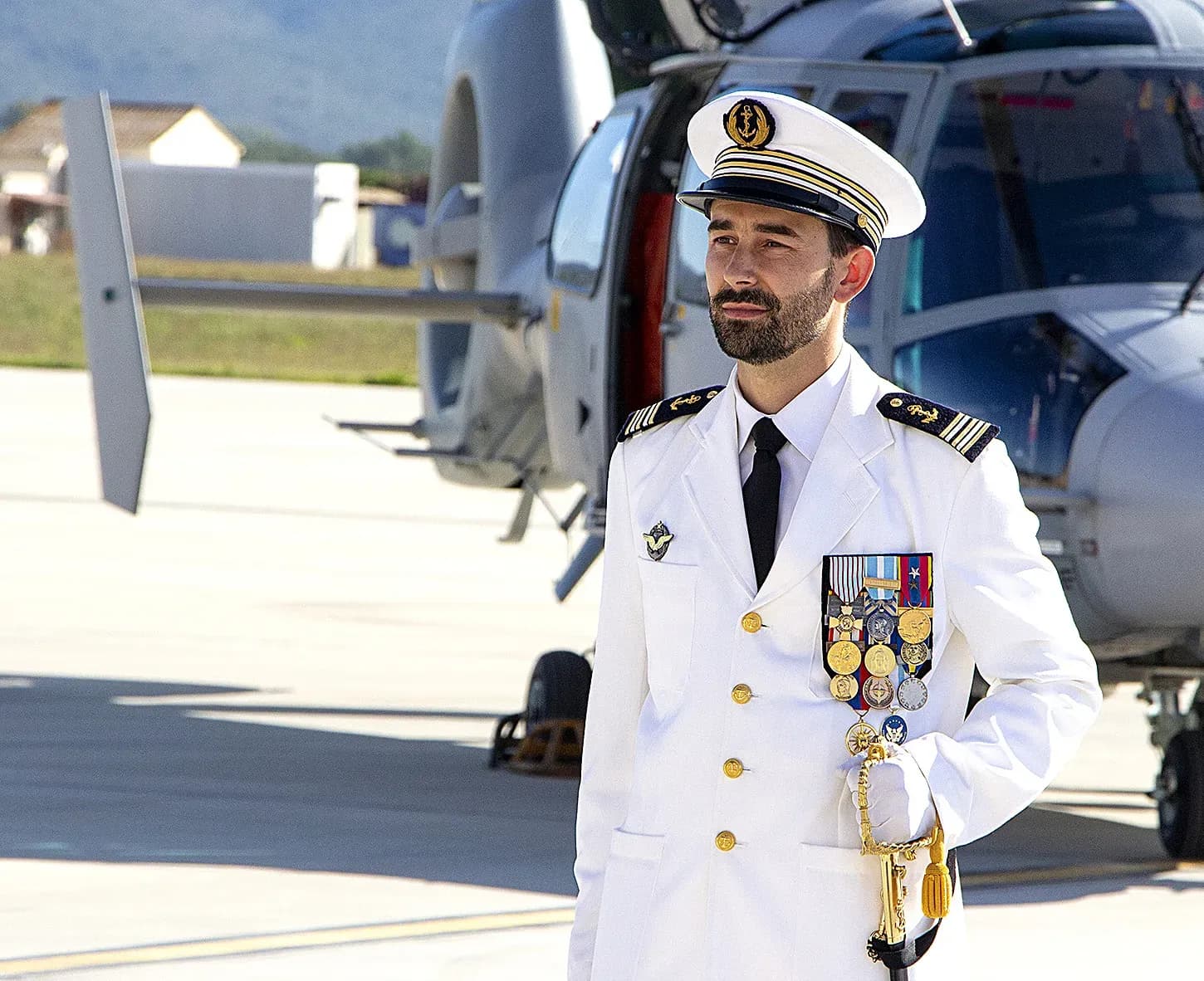 Julien Kervazo, commandant de la Flottille 36F