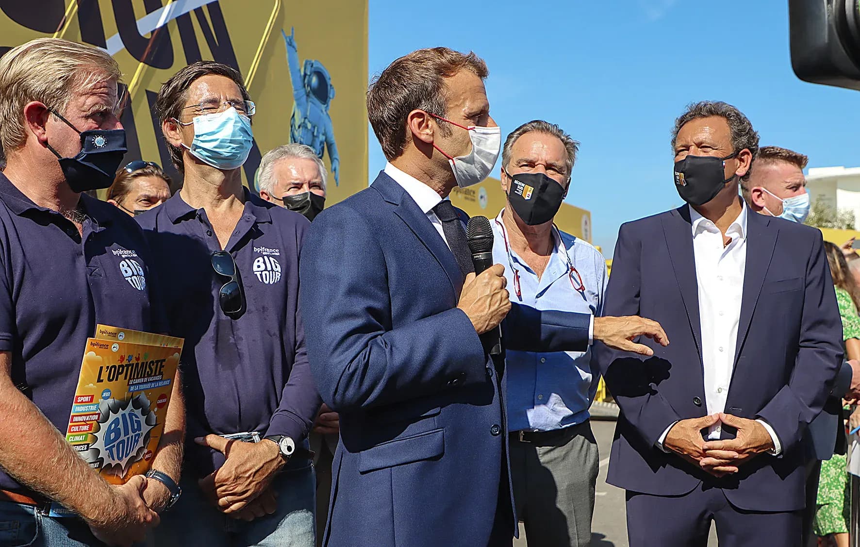 Emmanuel Macron, invité inattendu
