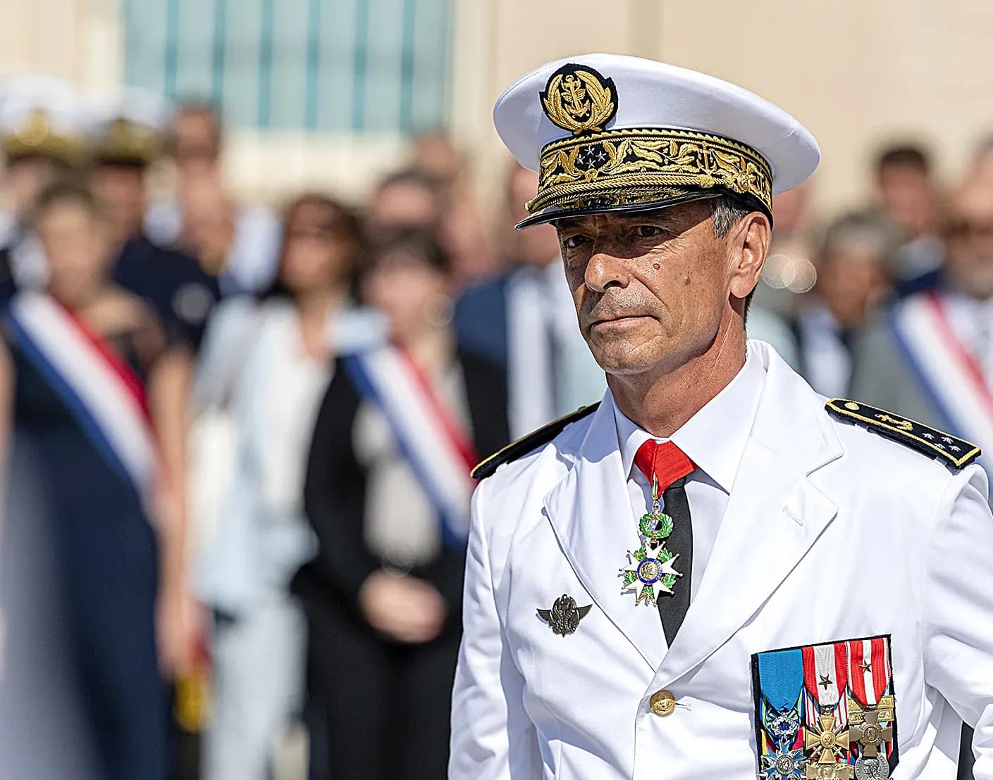 L'adieu aux armes du vice-amiral d'escadre Laurent Isnard