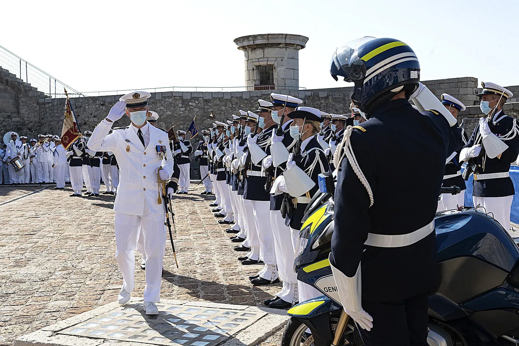 Le lieutenant-colonel Frédéric Marc, nouveau patron des gendarmes maritimes