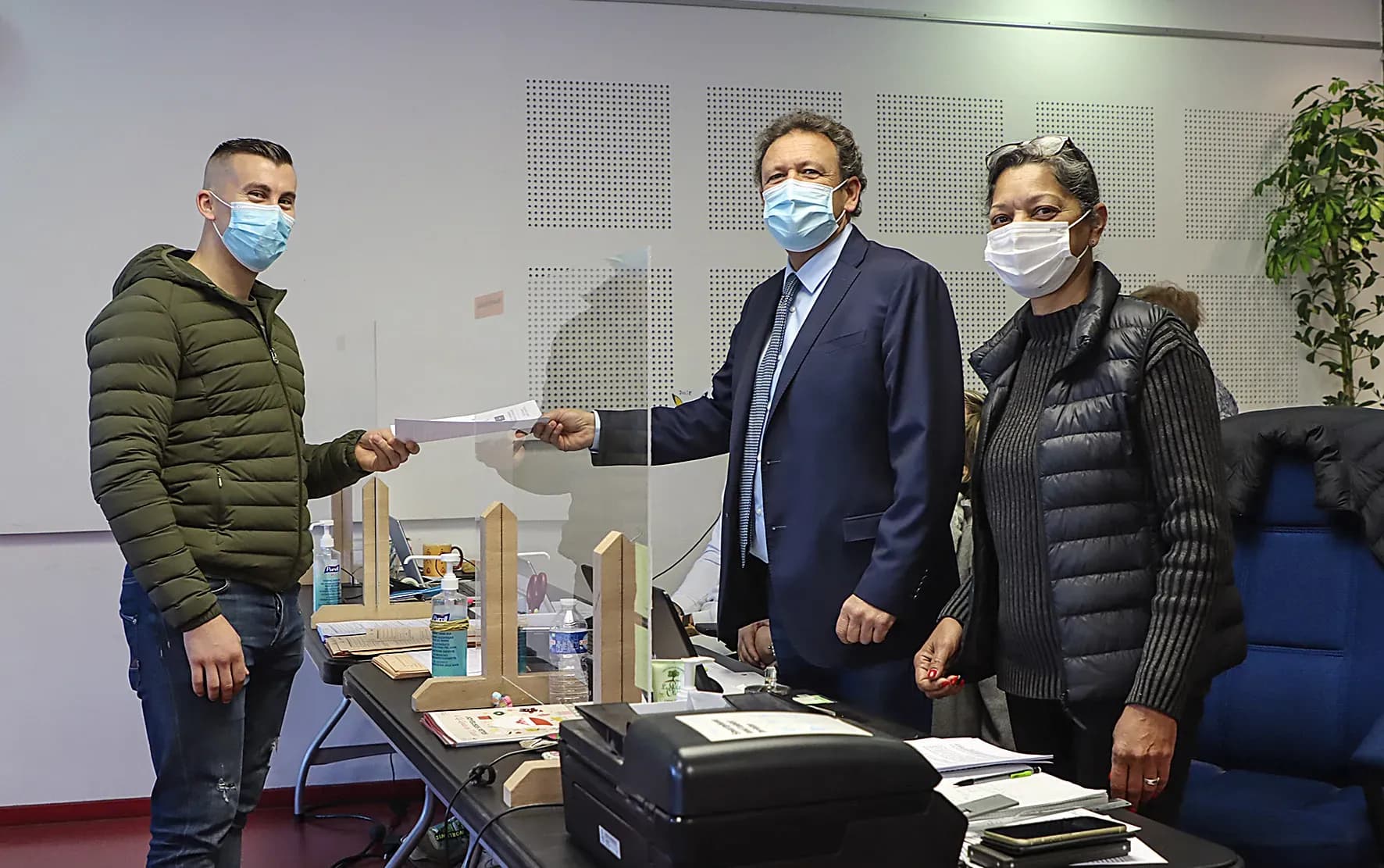 François de Canson : « Le centre de vaccination s'est adapté aux nouvelles mesures sanitaires »