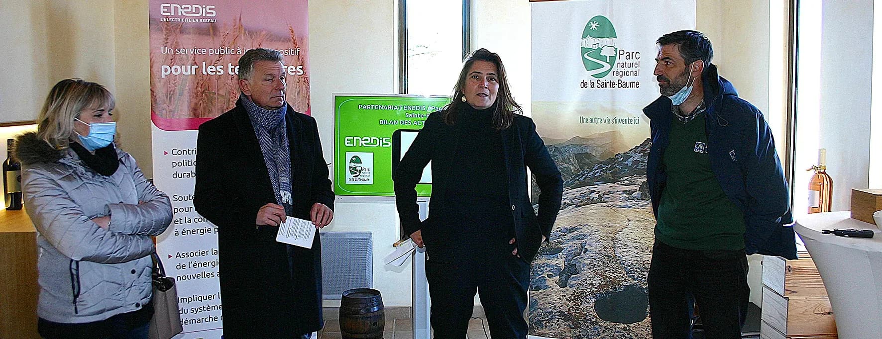 Enedis et Parc naturel régional de la Sainte-Baume, un bilan encourageant