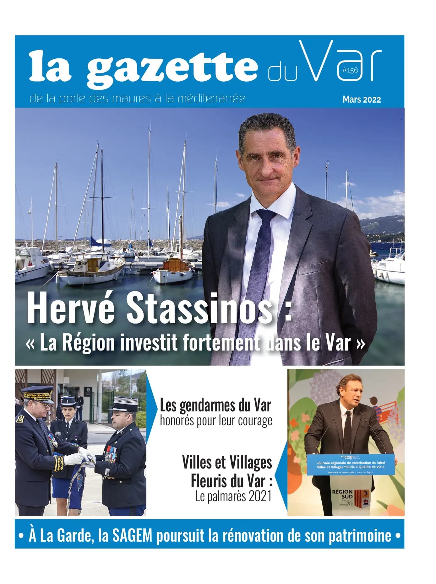 Couverture N°156 — La Gazette du Var