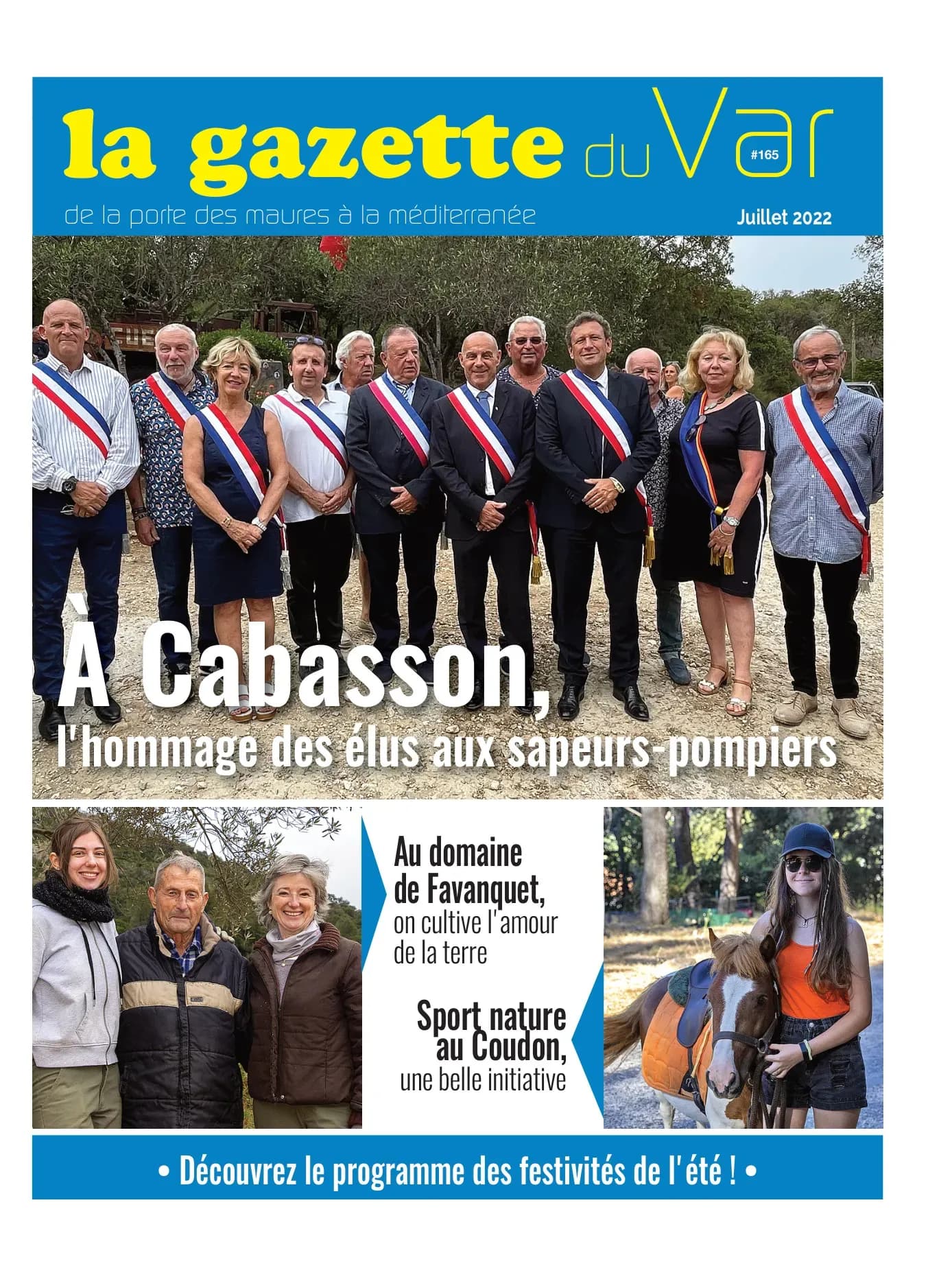 Couverture N°165 — La Gazette du Var