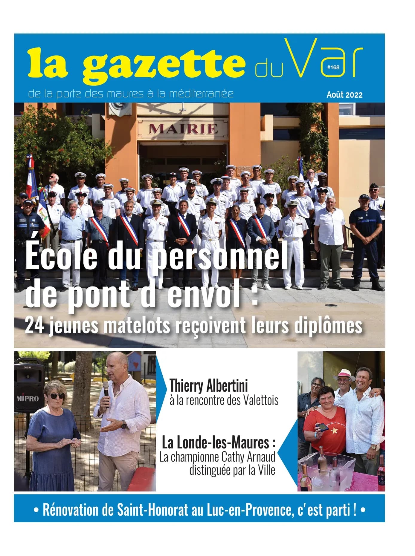 Couverture N°168 — La Gazette du Var