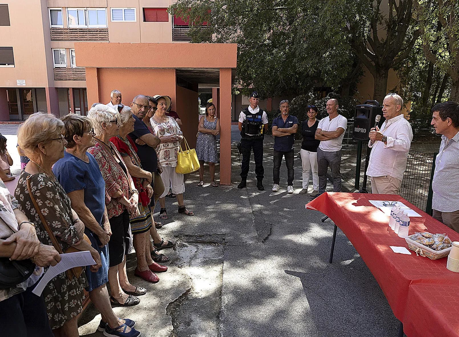 Thierry Albertini à la rencontre des Valettois