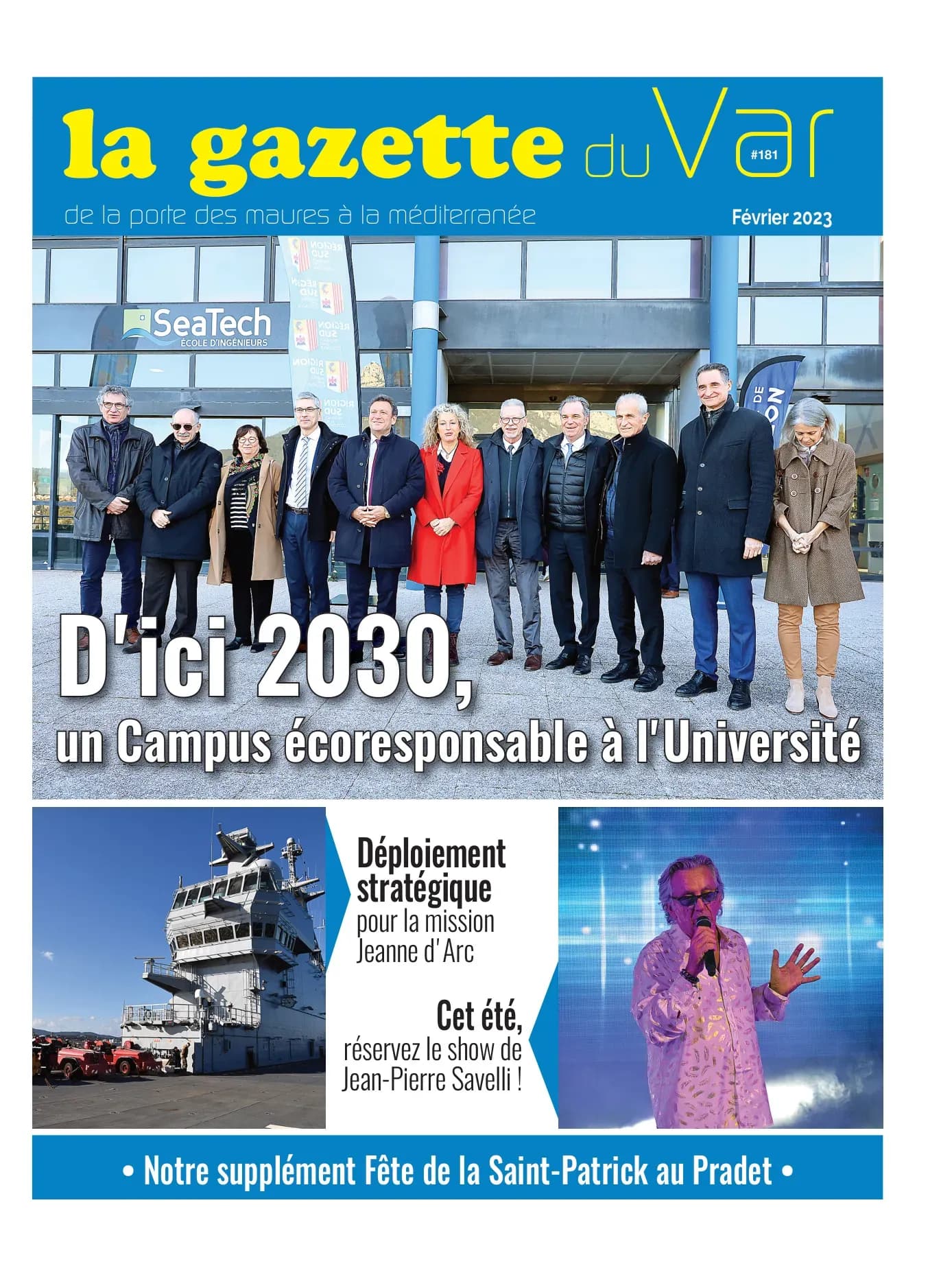 Couverture N°181 — La Gazette du Var