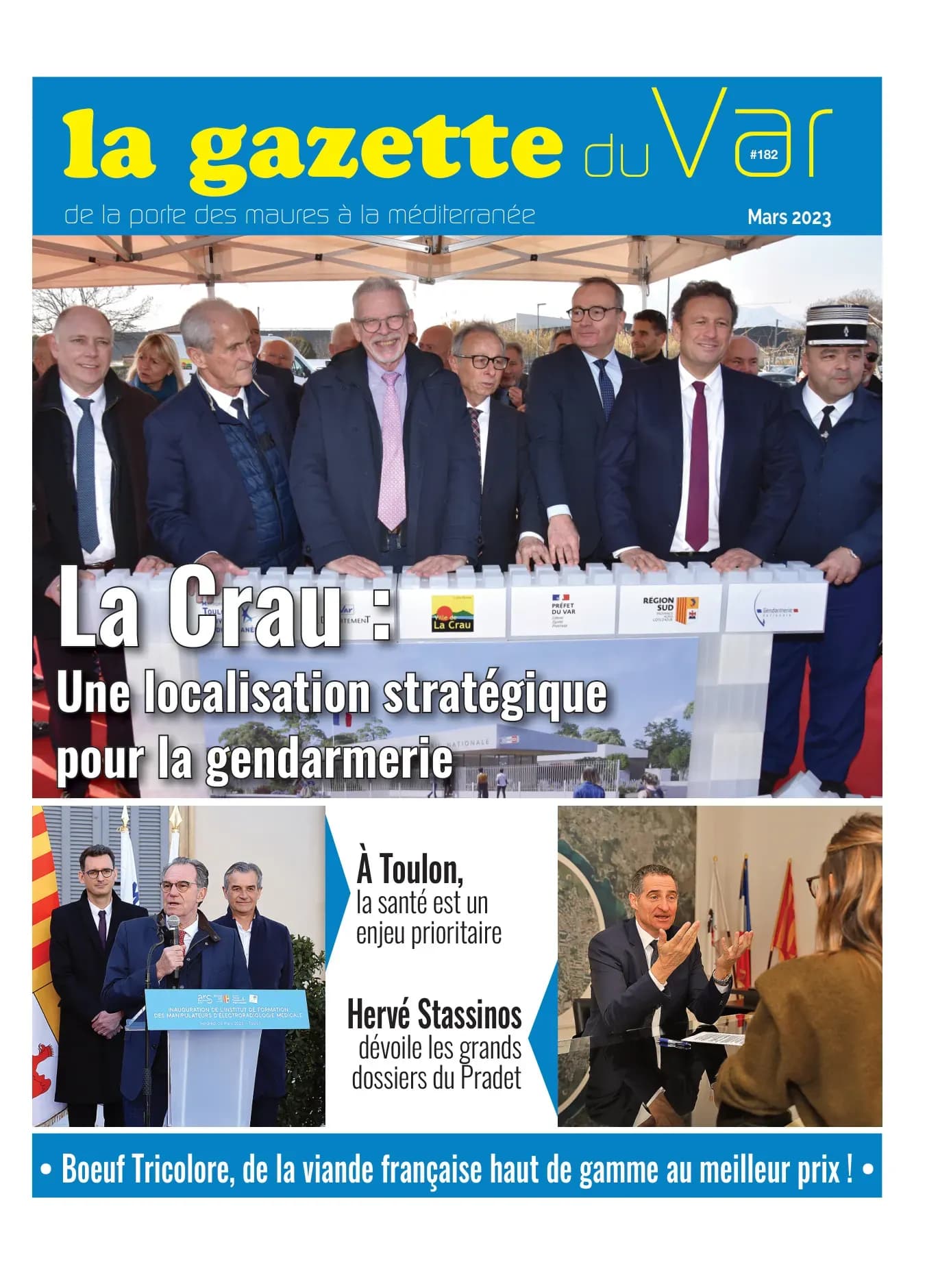 Couverture N°182 — La Gazette du Var