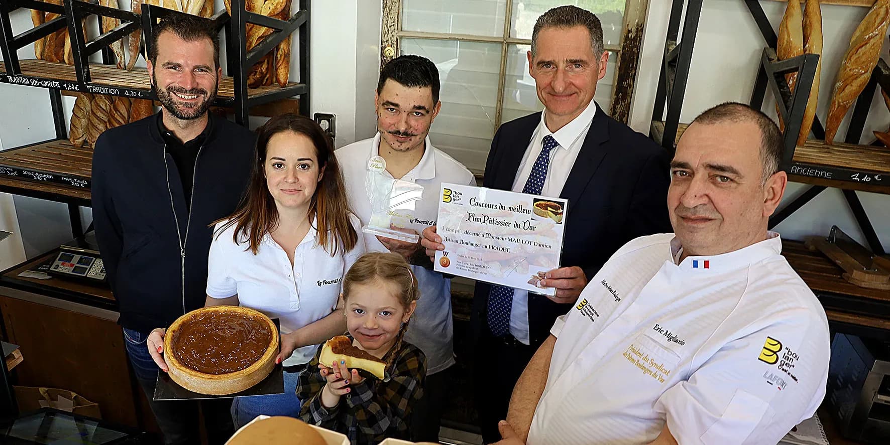 Le Fournil d'Emy, 3ème meilleur flan pâtissier du Var !