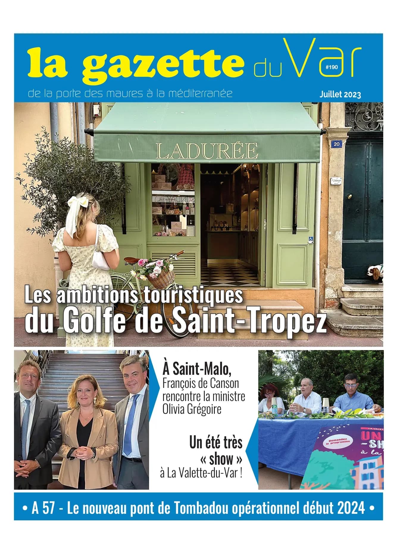 Couverture N°190 — La Gazette du Var