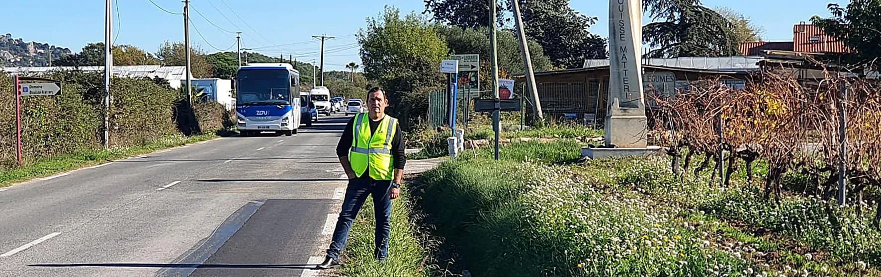 Une piste cyclable sur la route des Loubes, mais pas seulement !