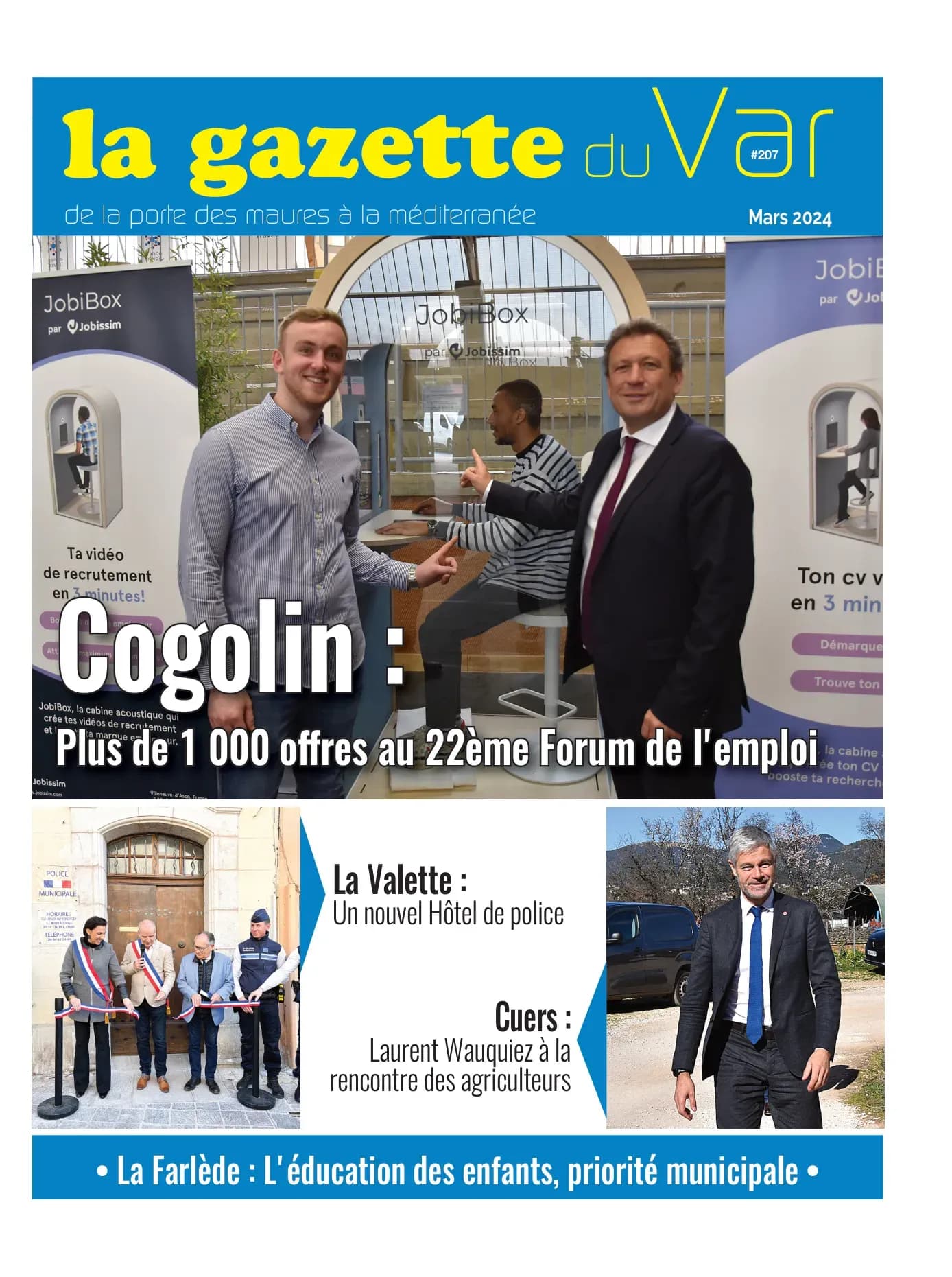 Couverture N°207 — La Gazette du Var