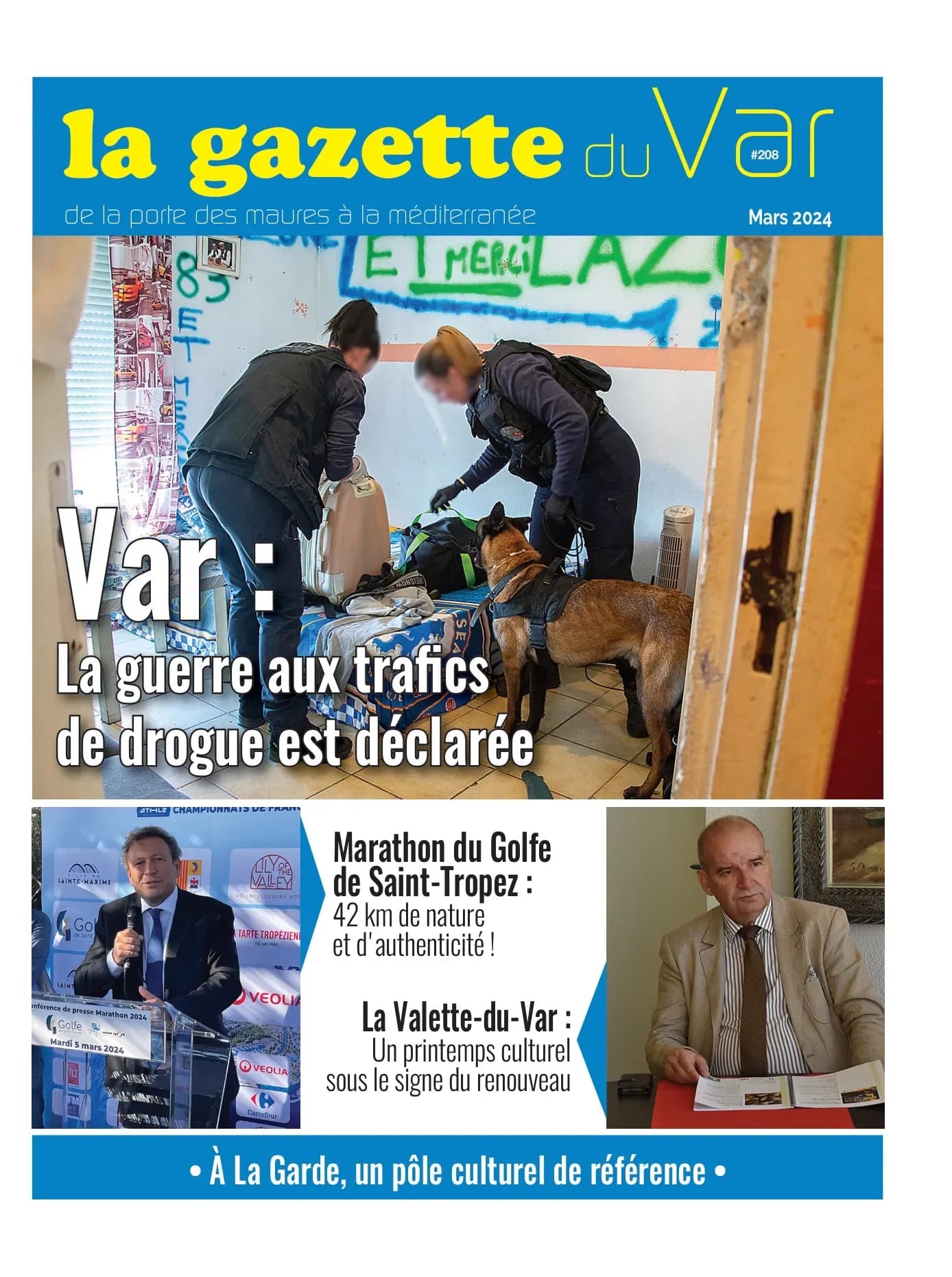 Couverture N°208 — La Gazette du Var