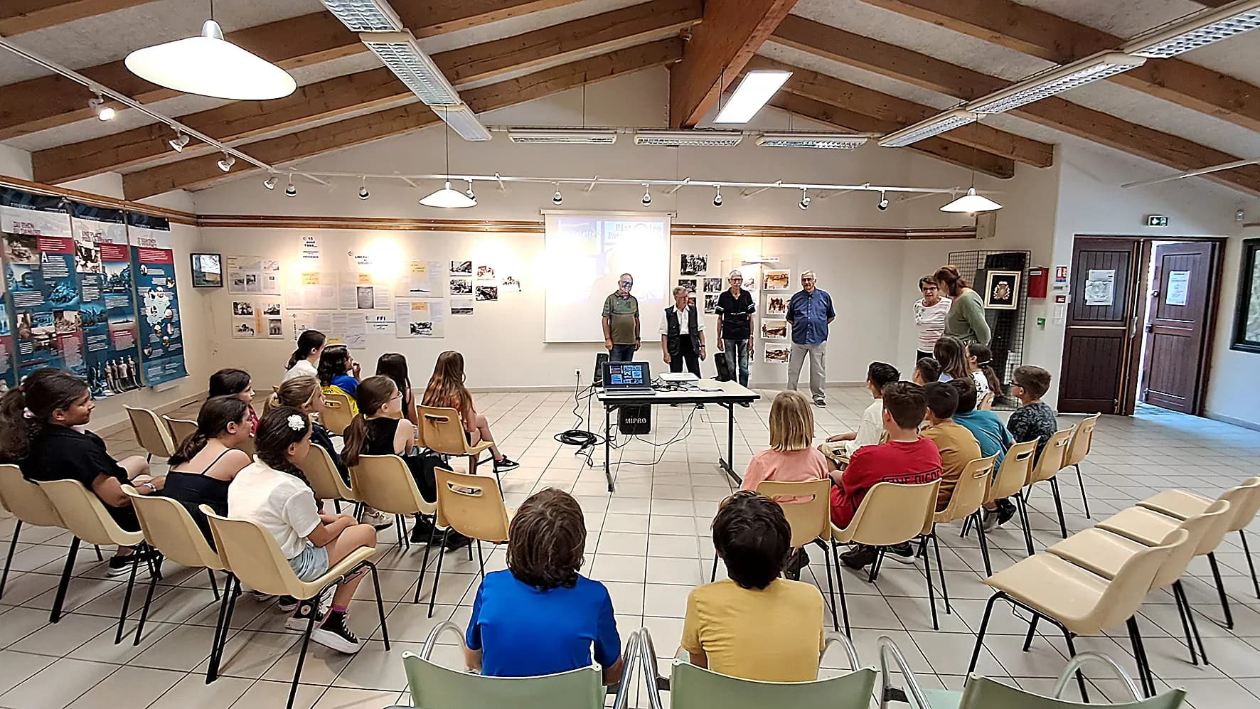 Grand succès pour l'exposition « Sur les chemins de la liberté »