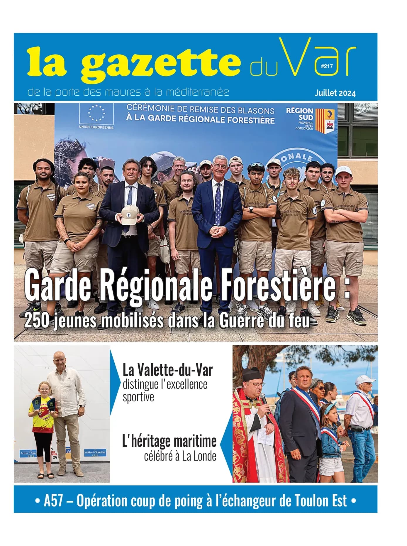 Couverture N°217 — La Gazette du Var