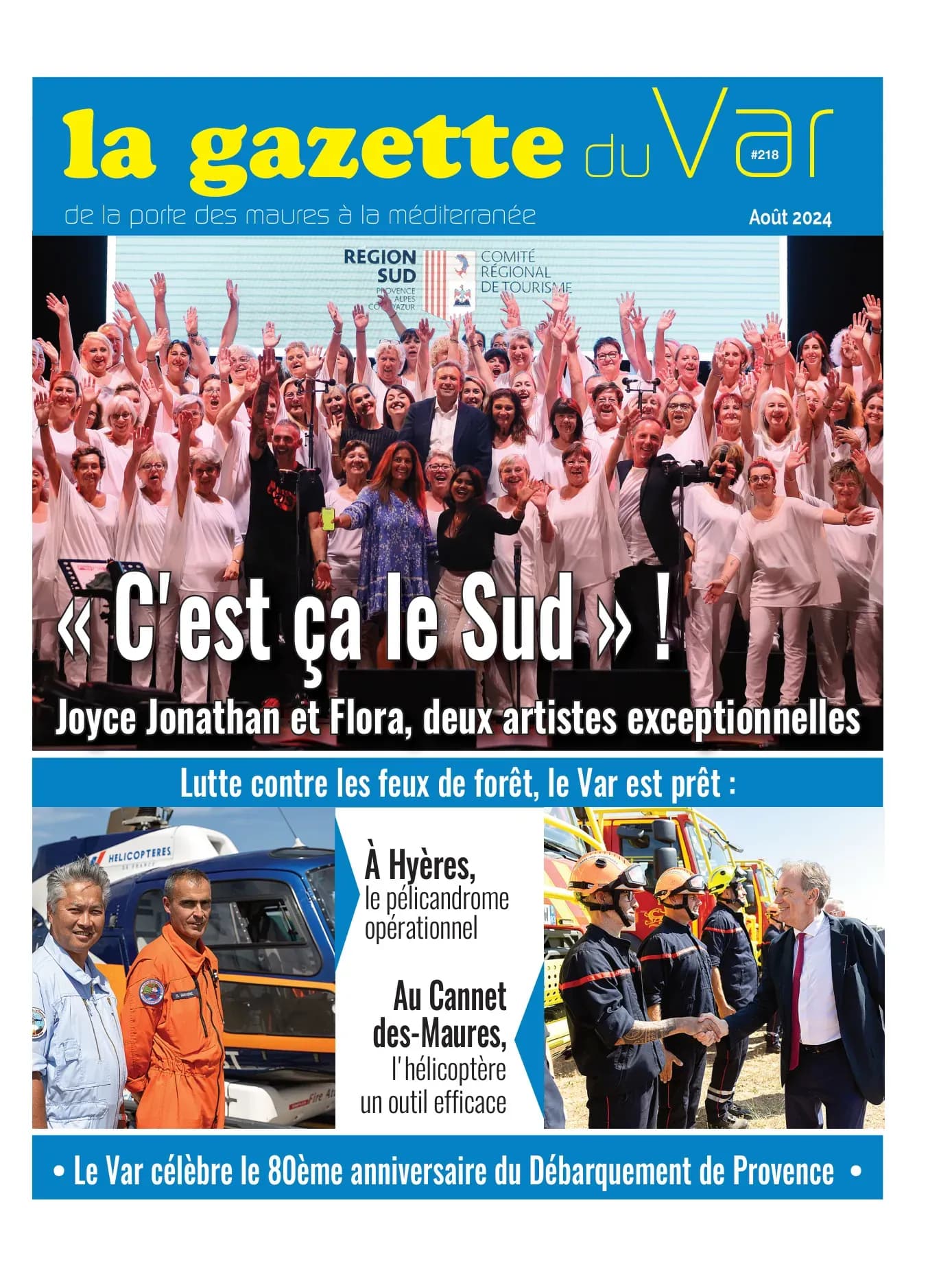 Couverture N°218 — La Gazette du Var