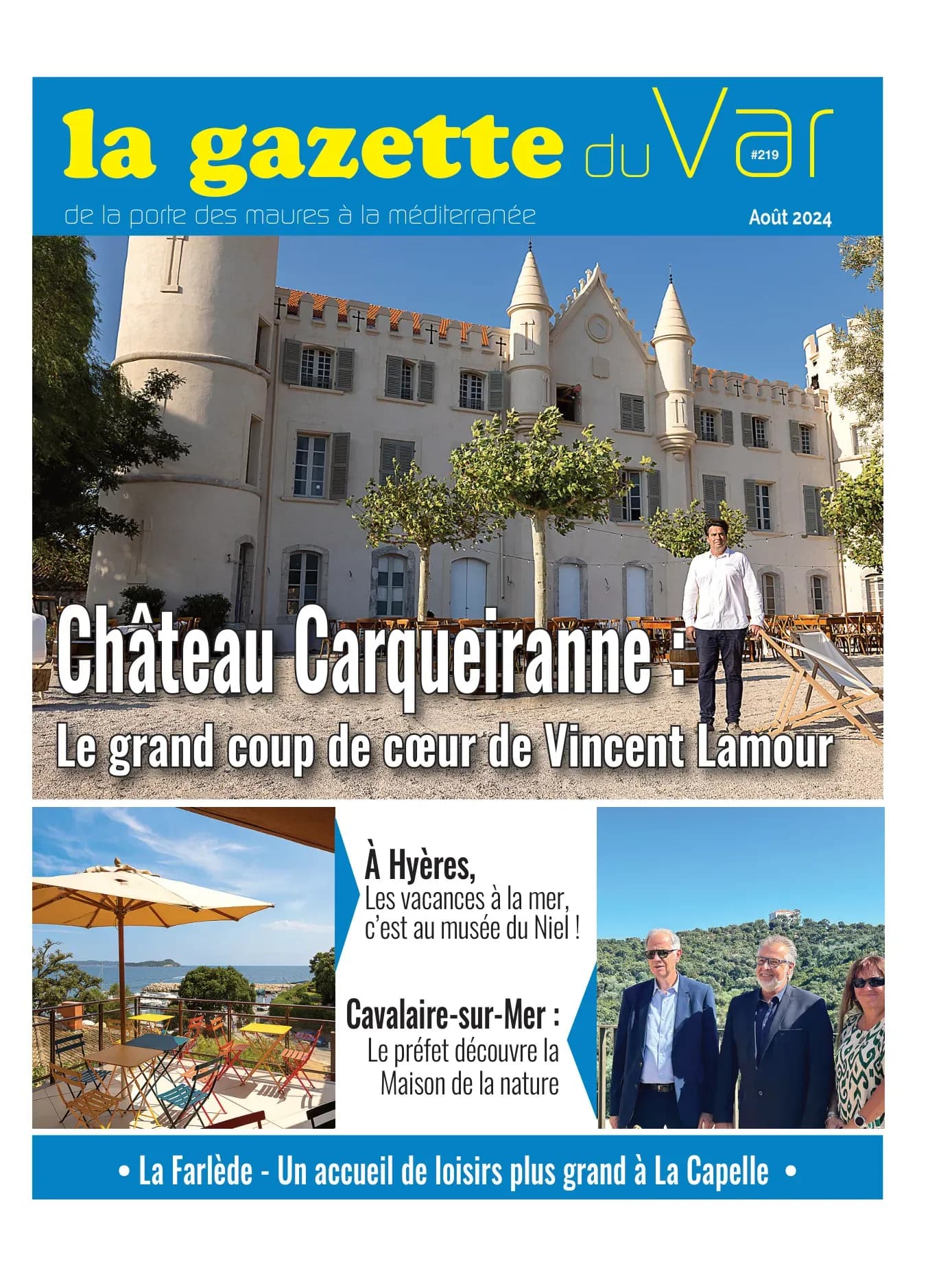 Couverture N°219 — La Gazette du Var