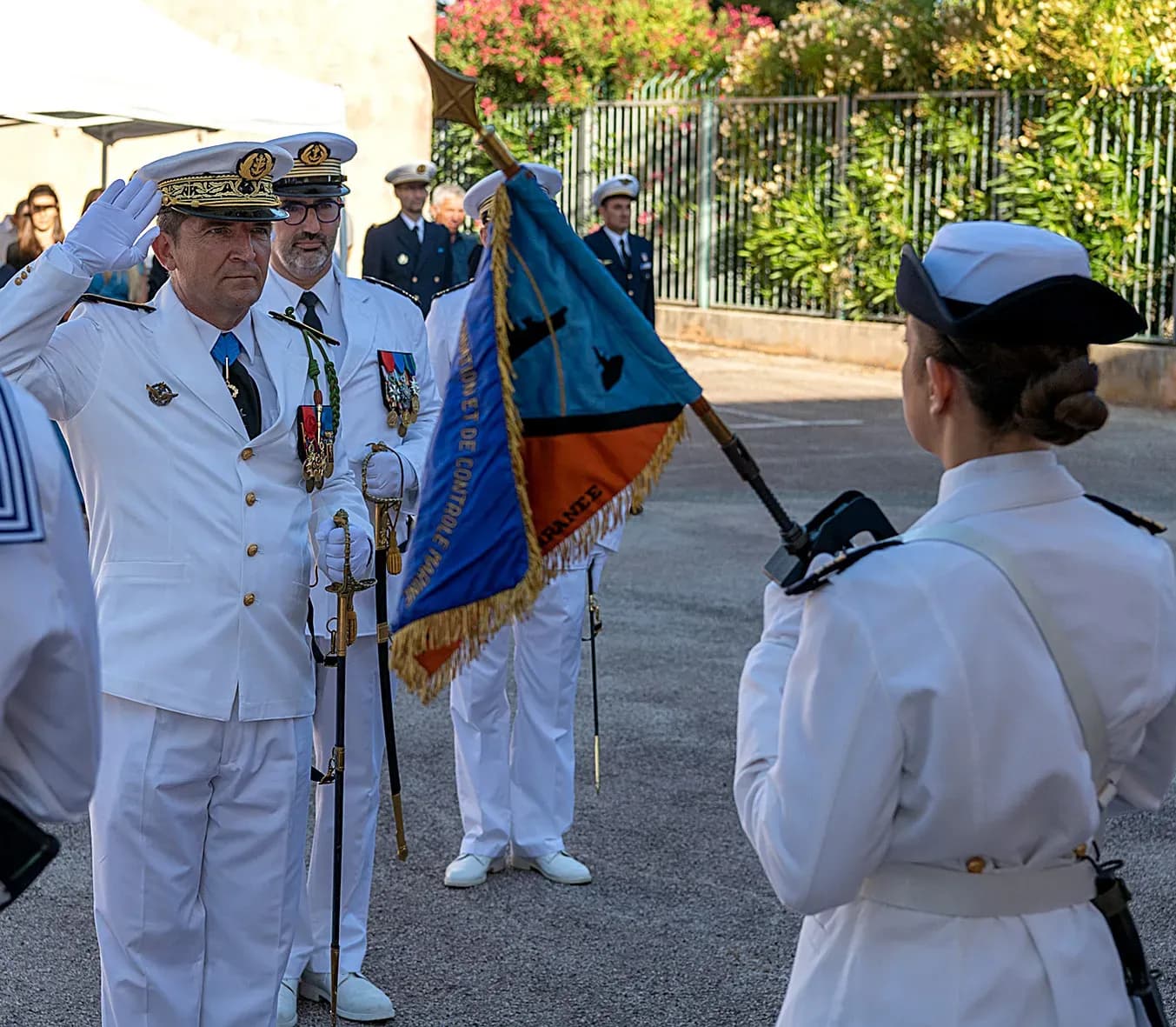 Aurélien Delescaut, commandant du CCMAR MED
