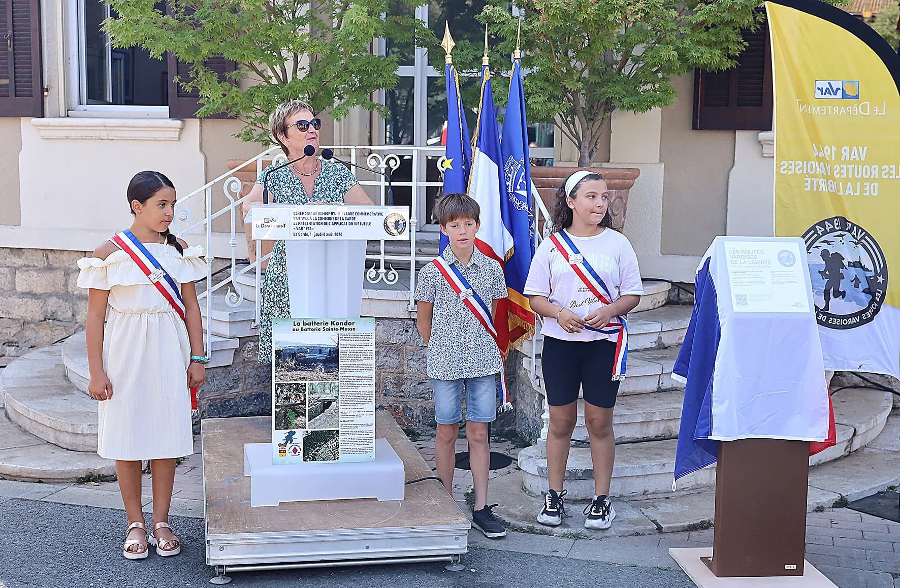 La Ville distinguée pour son engagement dans « les Routes varoises de la Liberté »