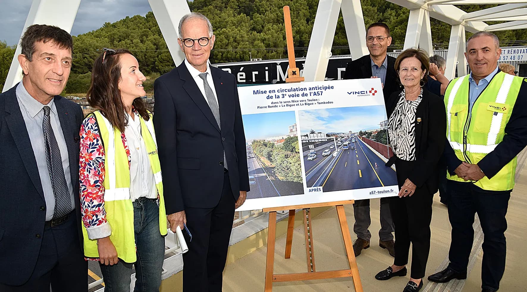 Philippe Mahé : « La vitesse sur l'A57 restera à 70 km/h, même après la fin des travaux en 2025 »