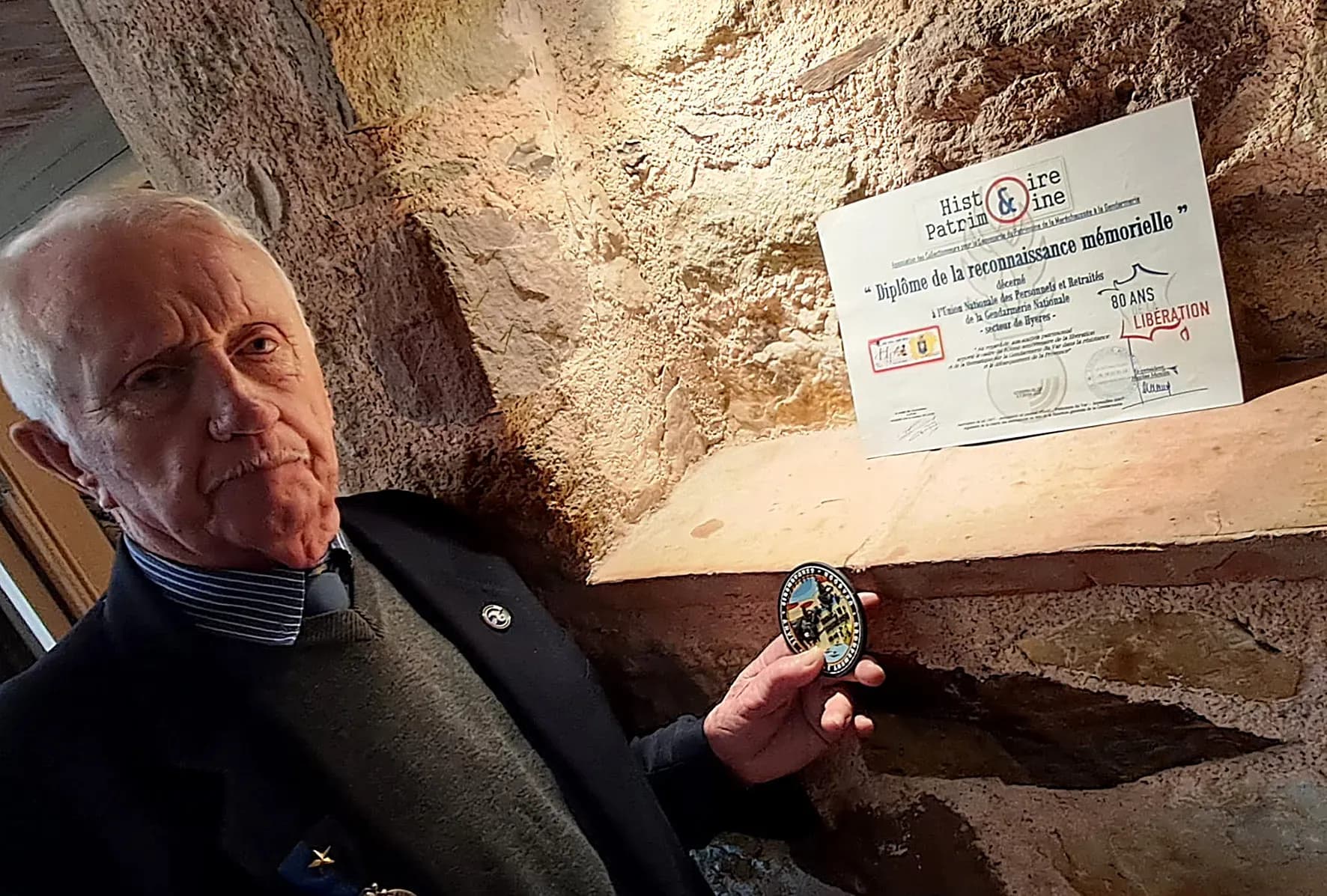 Les retraités de la gendarmerie distinguent Henri Bannwarth