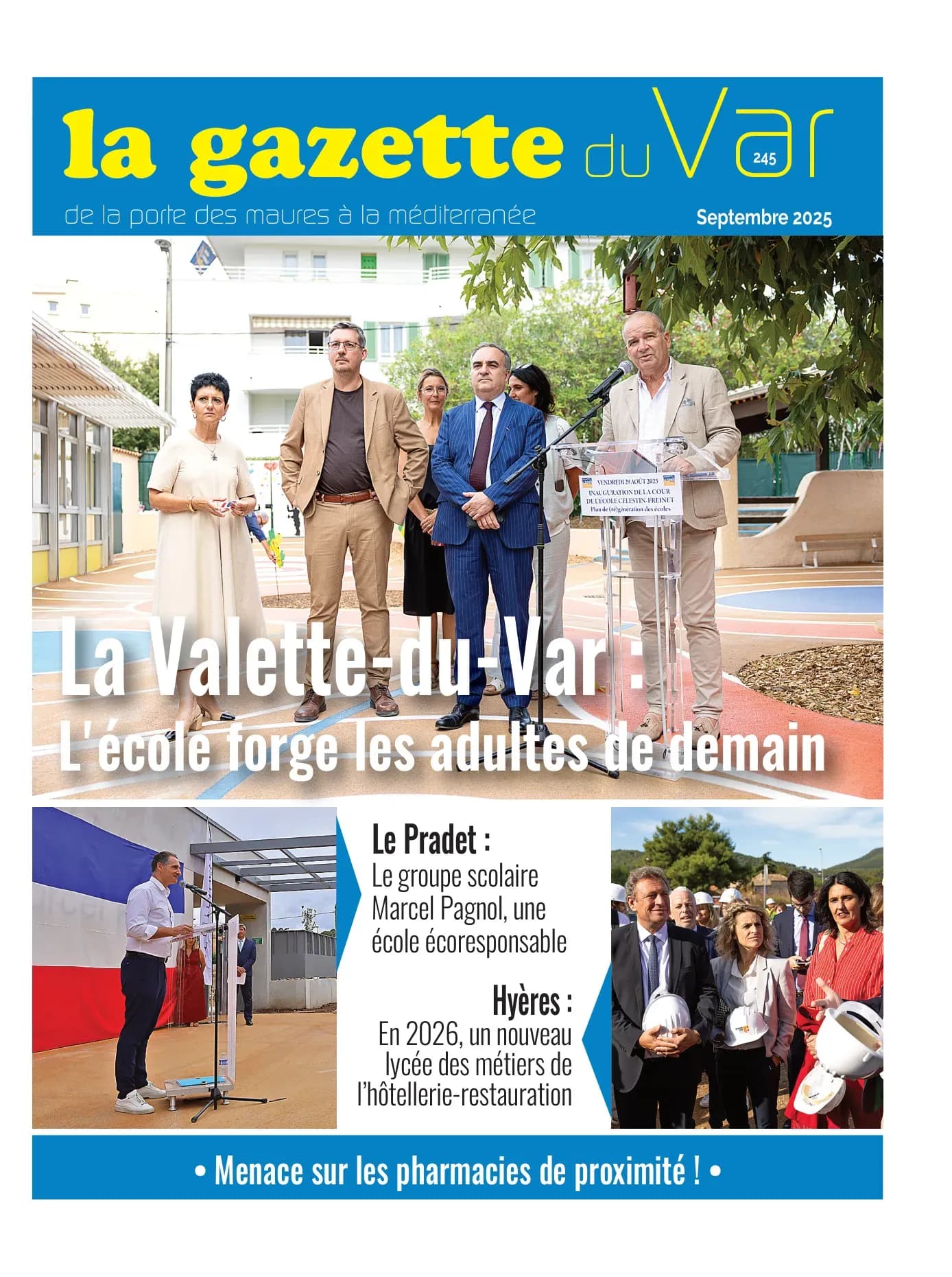 Couverture N°245 — La Gazette du Var