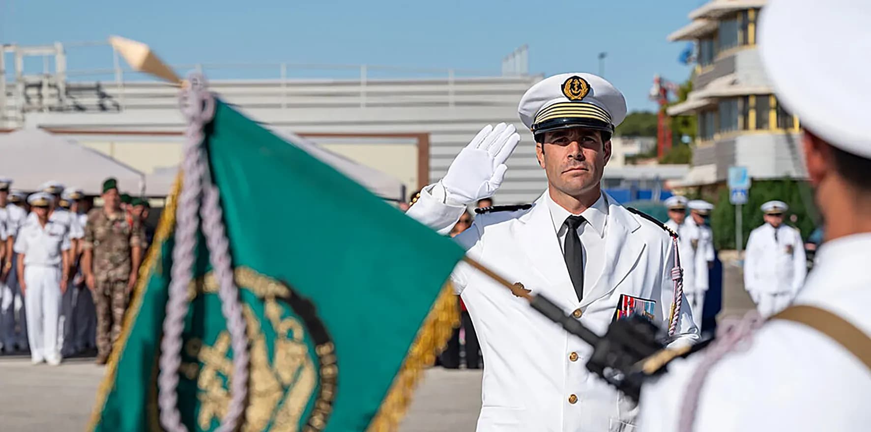 Barthélemy Roux, commandant de la Flottille Amphibie