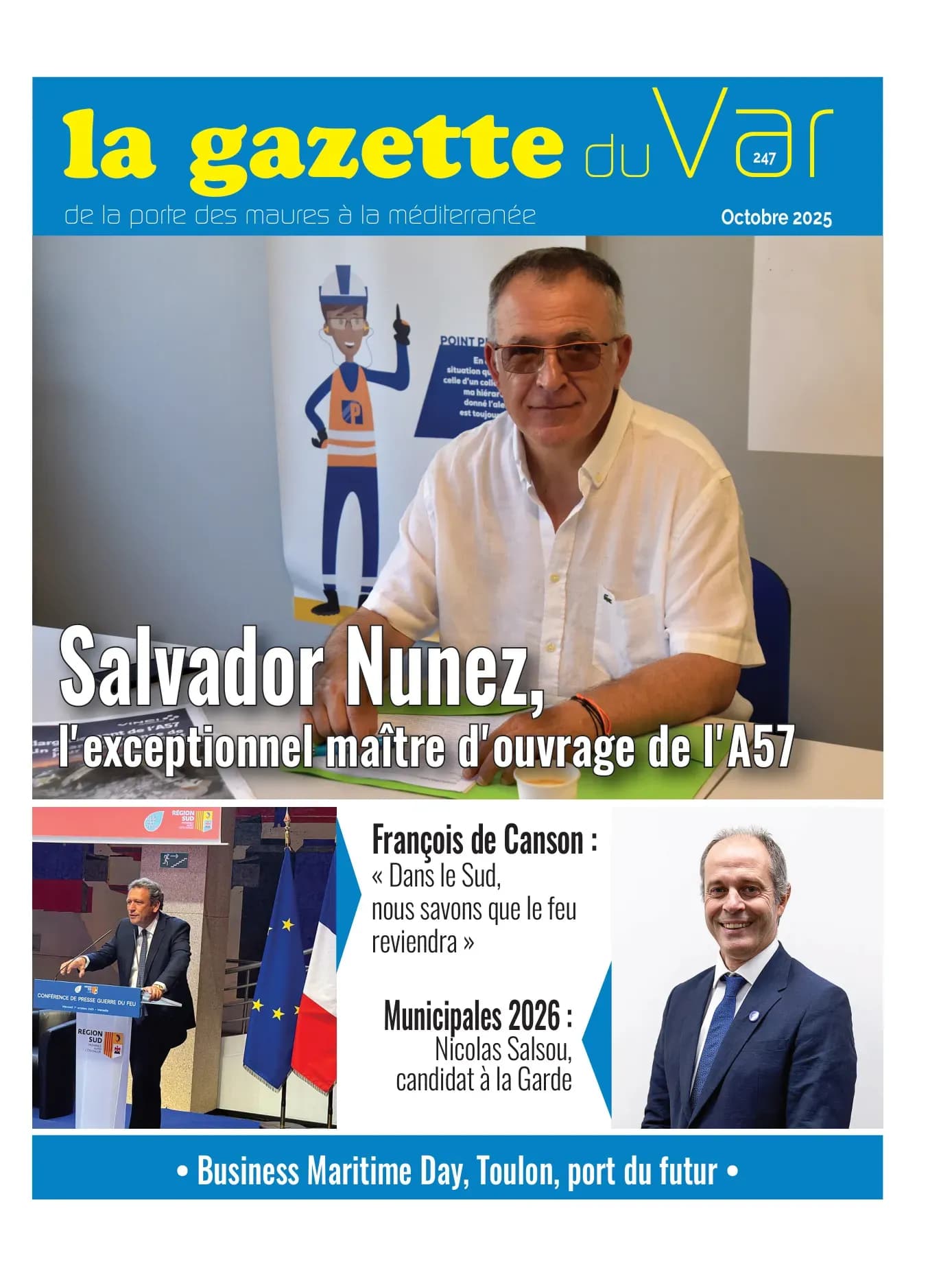Couverture N°247 — La Gazette du Var