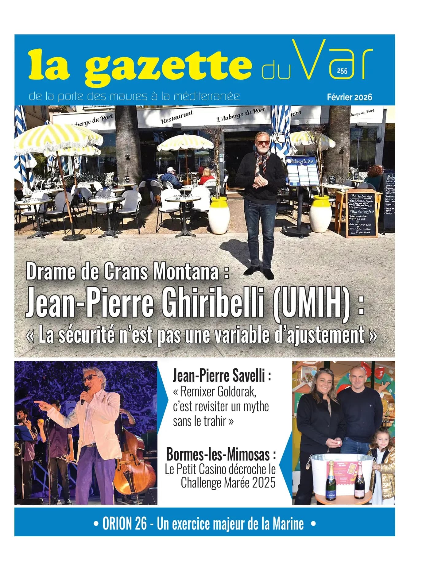 Couverture N°255 — La Gazette du Var