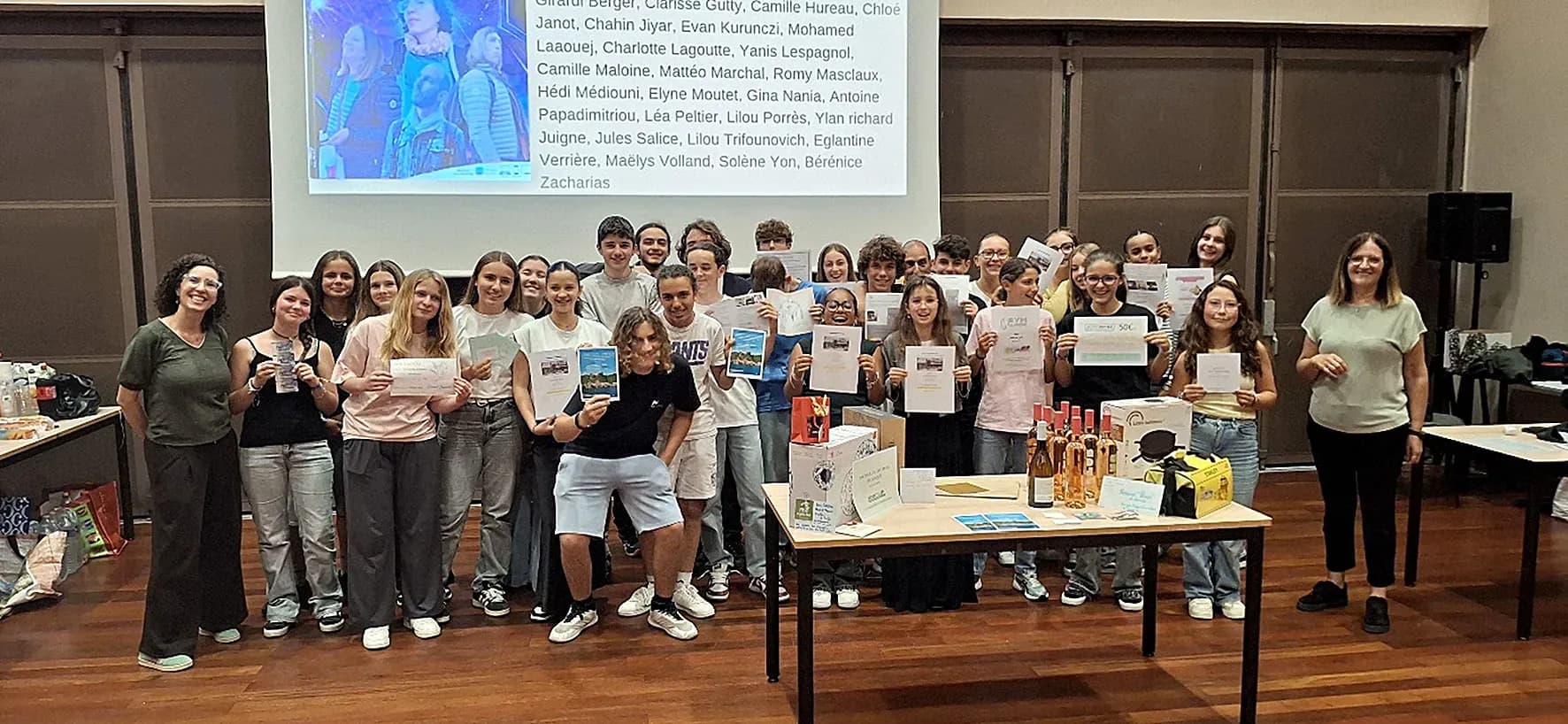 La générosité des commerçants envoie les collégiens en Andalousie