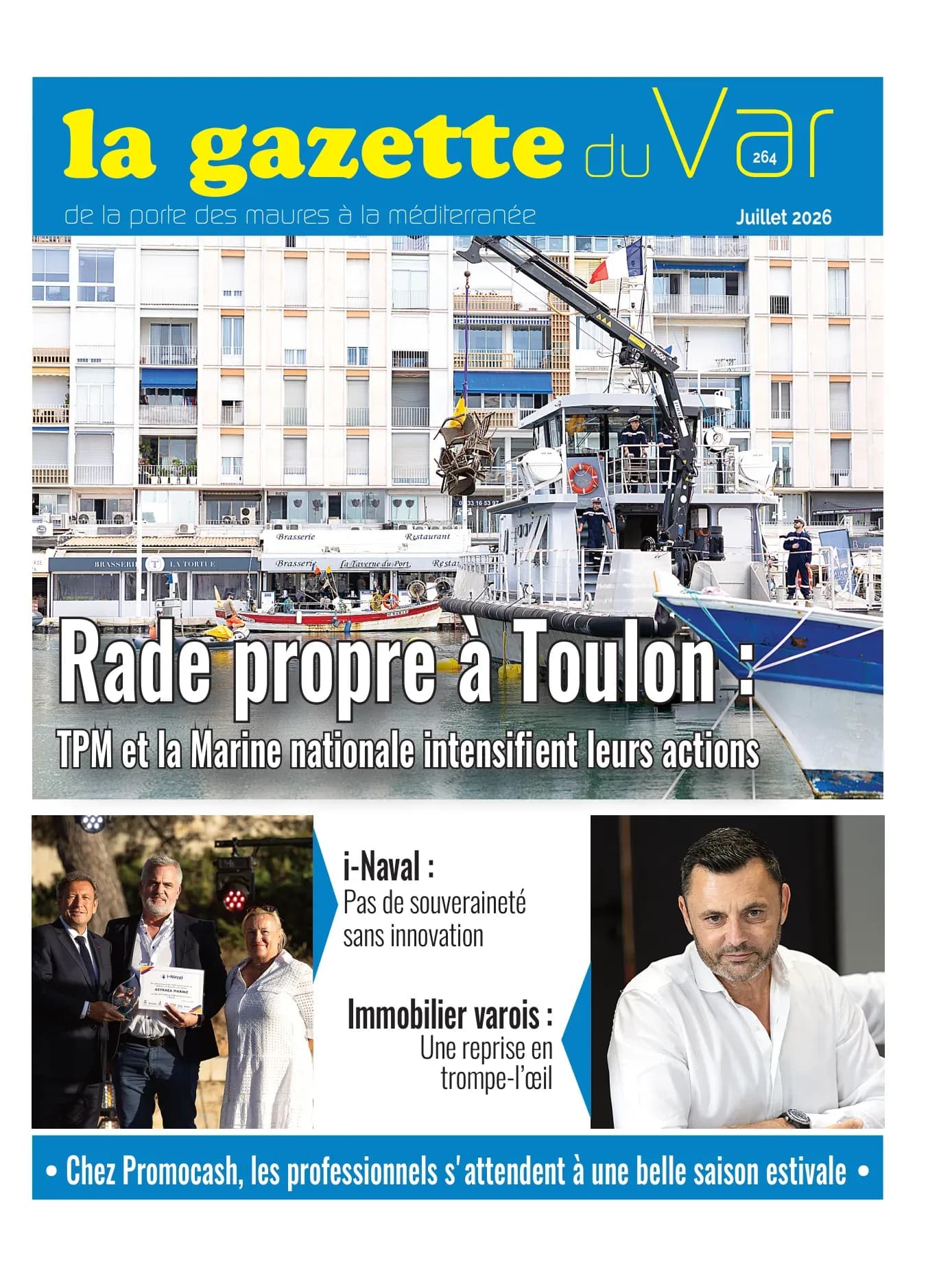 Couverture N°264 — La Gazette du Var