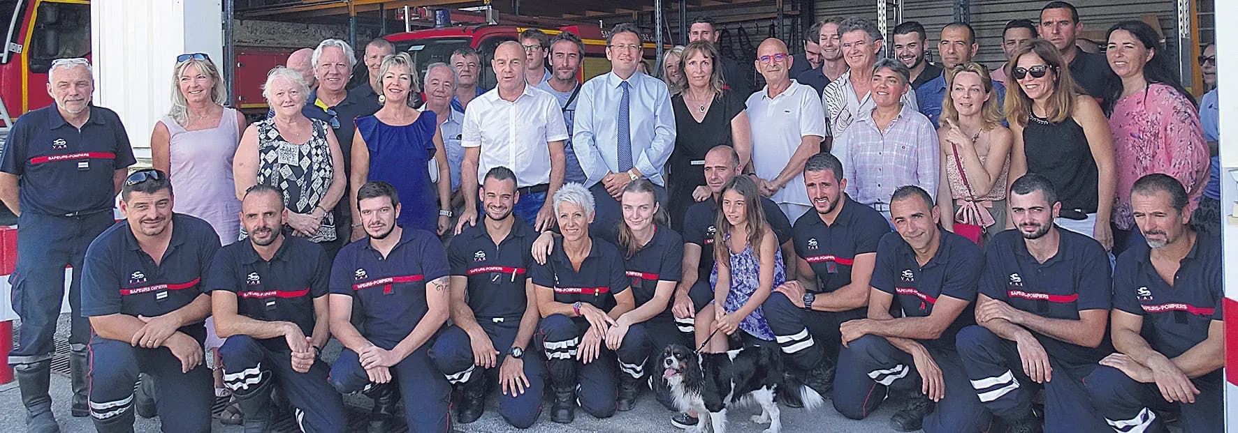 Remerciements après les incendies