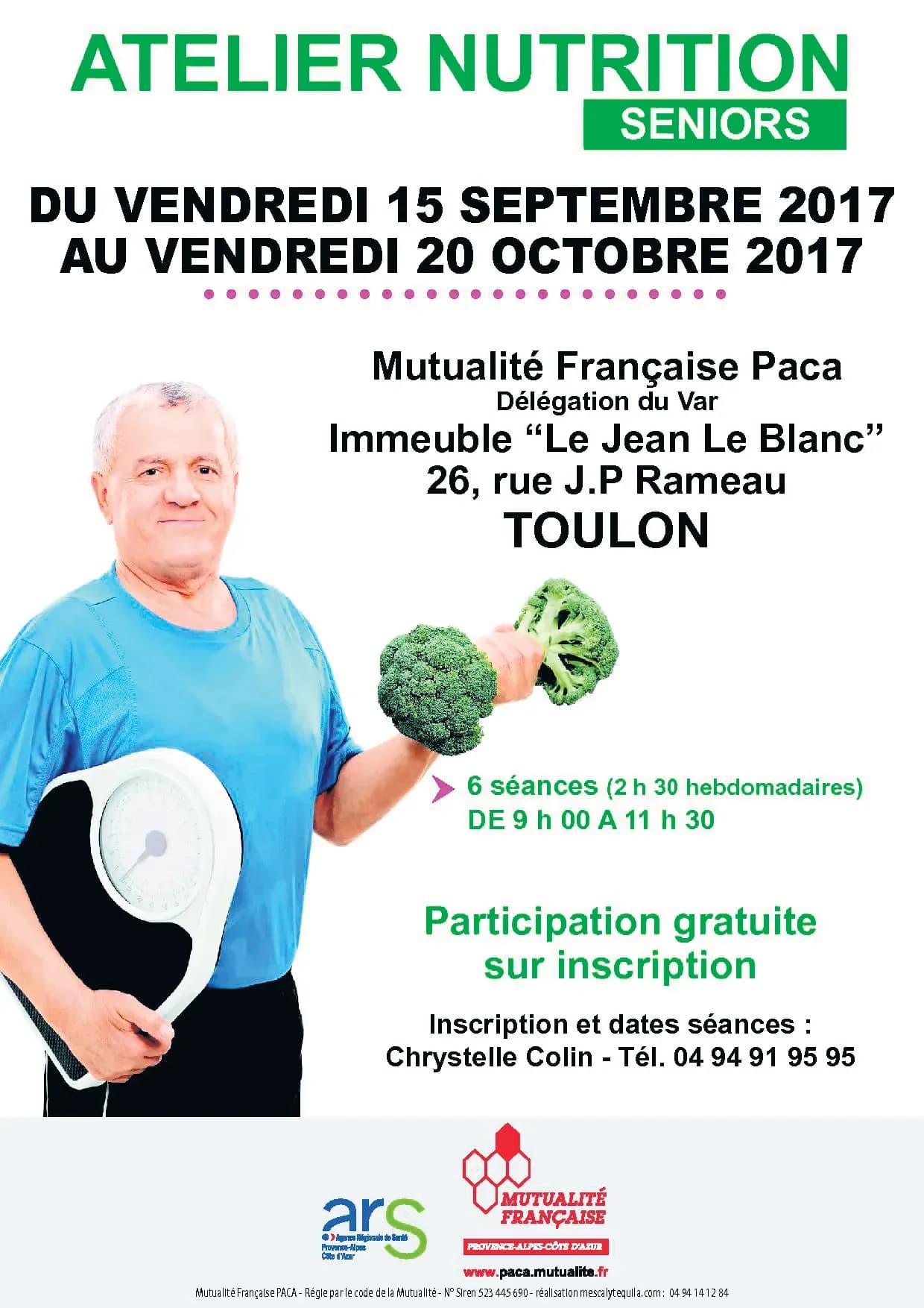 Seniors, rendez-vous à partir du 21 septembre avec la Mutualité Française !