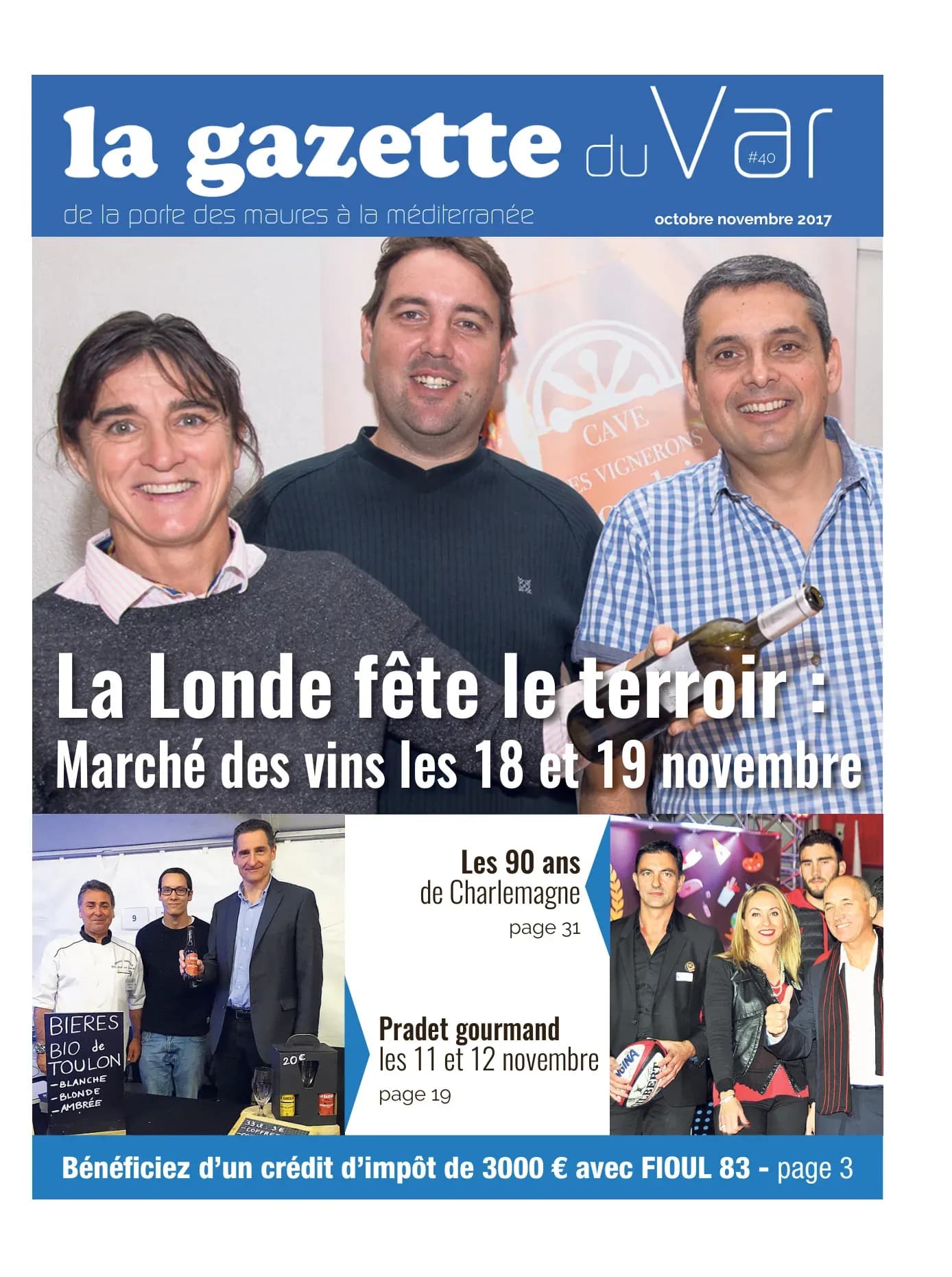 Couverture N°40 — La Gazette du Var