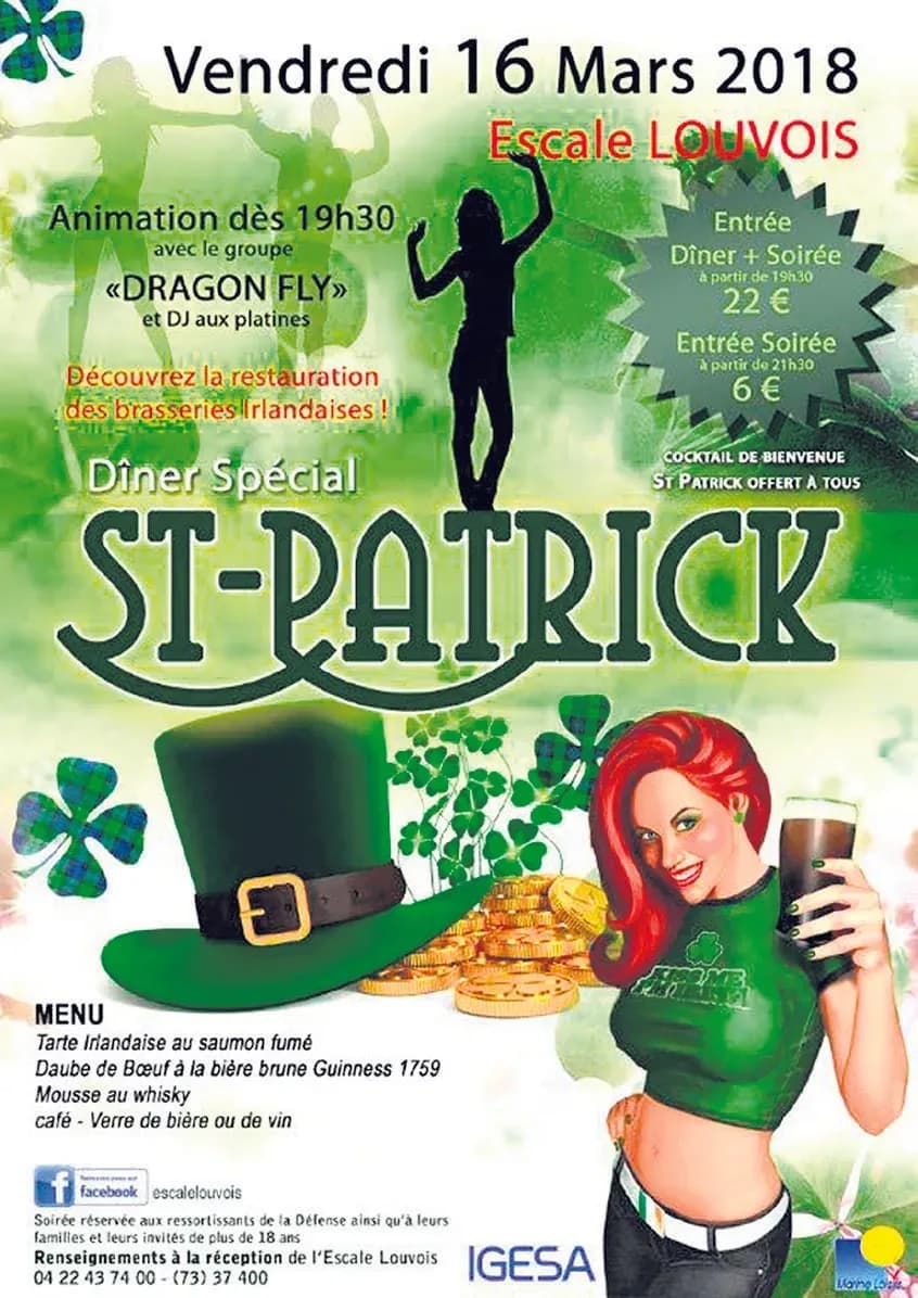 Le 16 mars, c’est déjà la Saint-Patrick