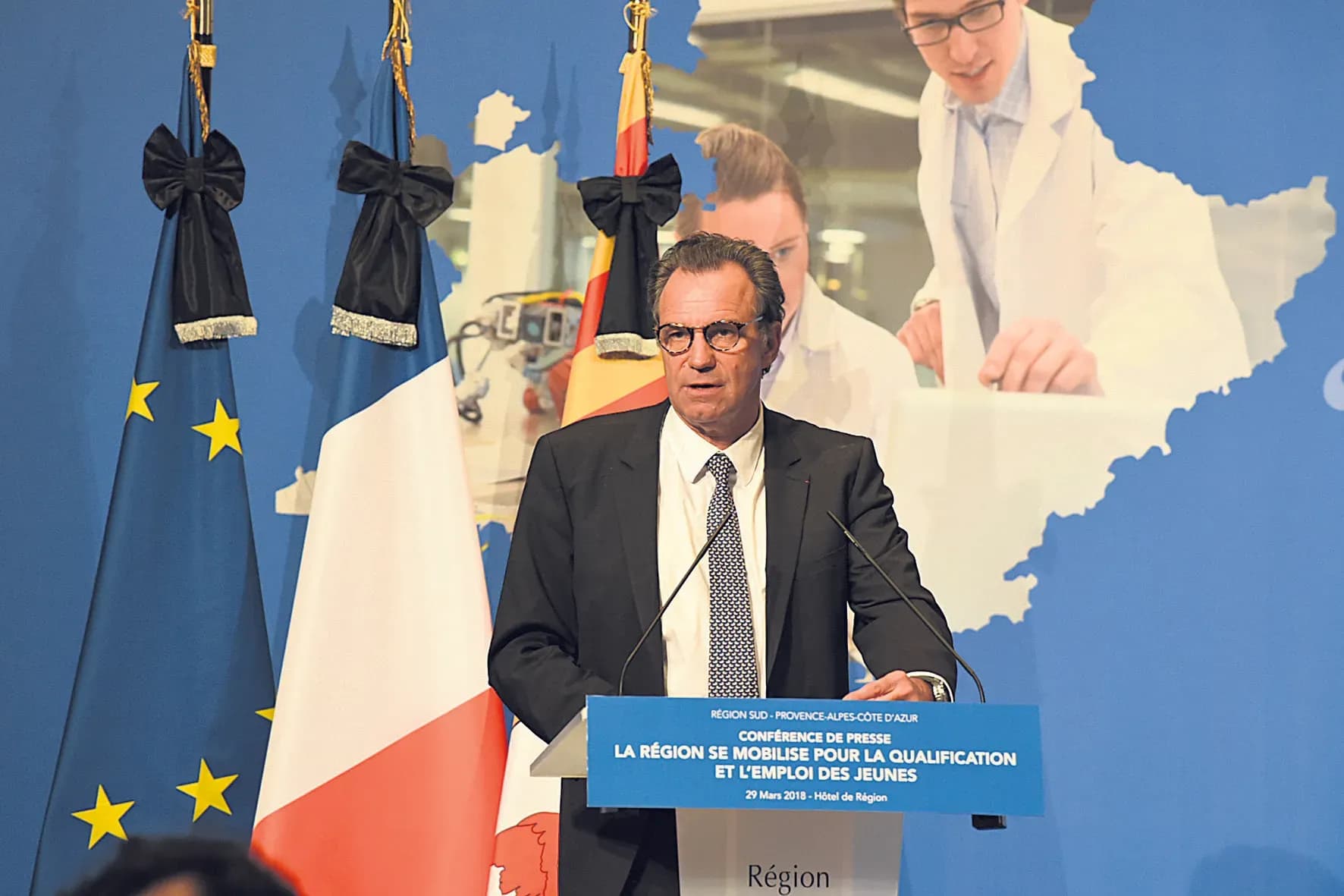 Renaud Muselier annonce un gel de plus de 120 millions d’€