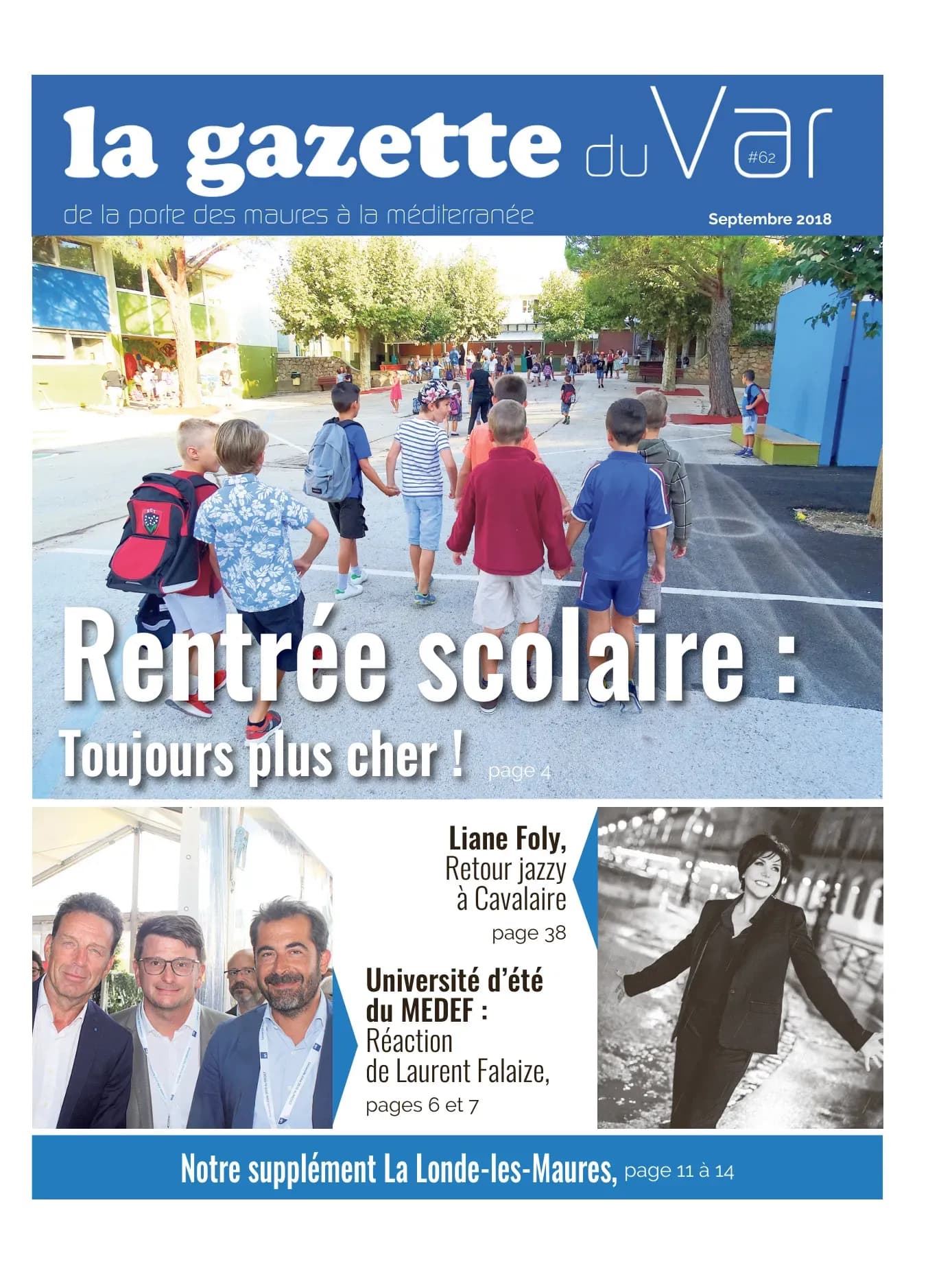 Couverture N°62 — La Gazette du Var