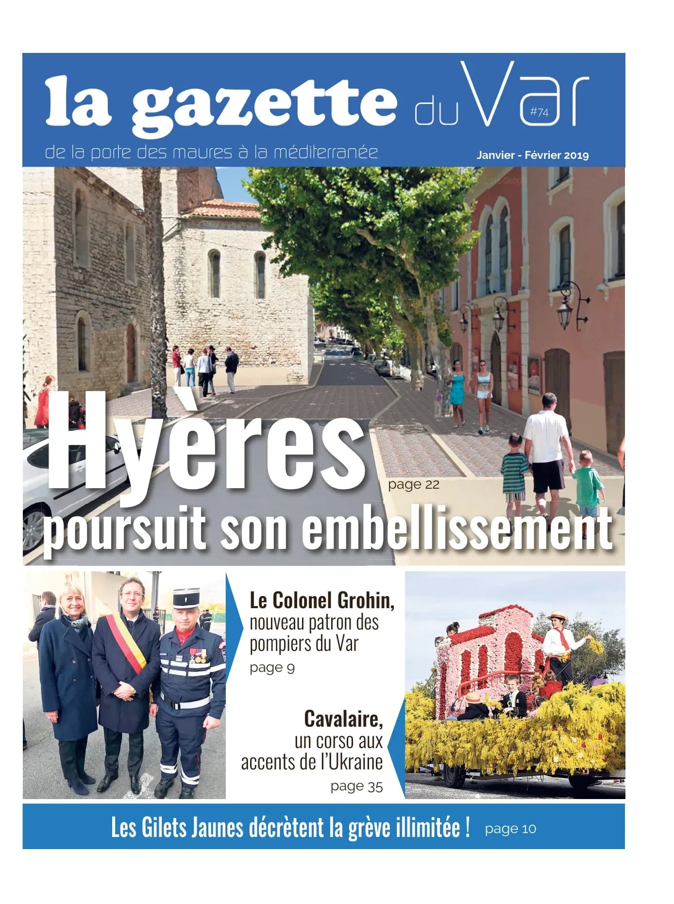 Couverture N°74 — La Gazette du Var