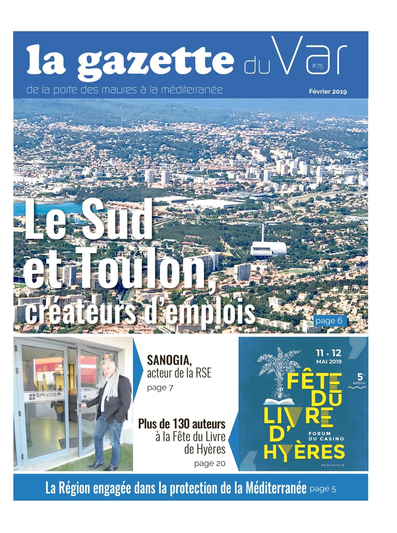Couverture N°75 — La Gazette du Var